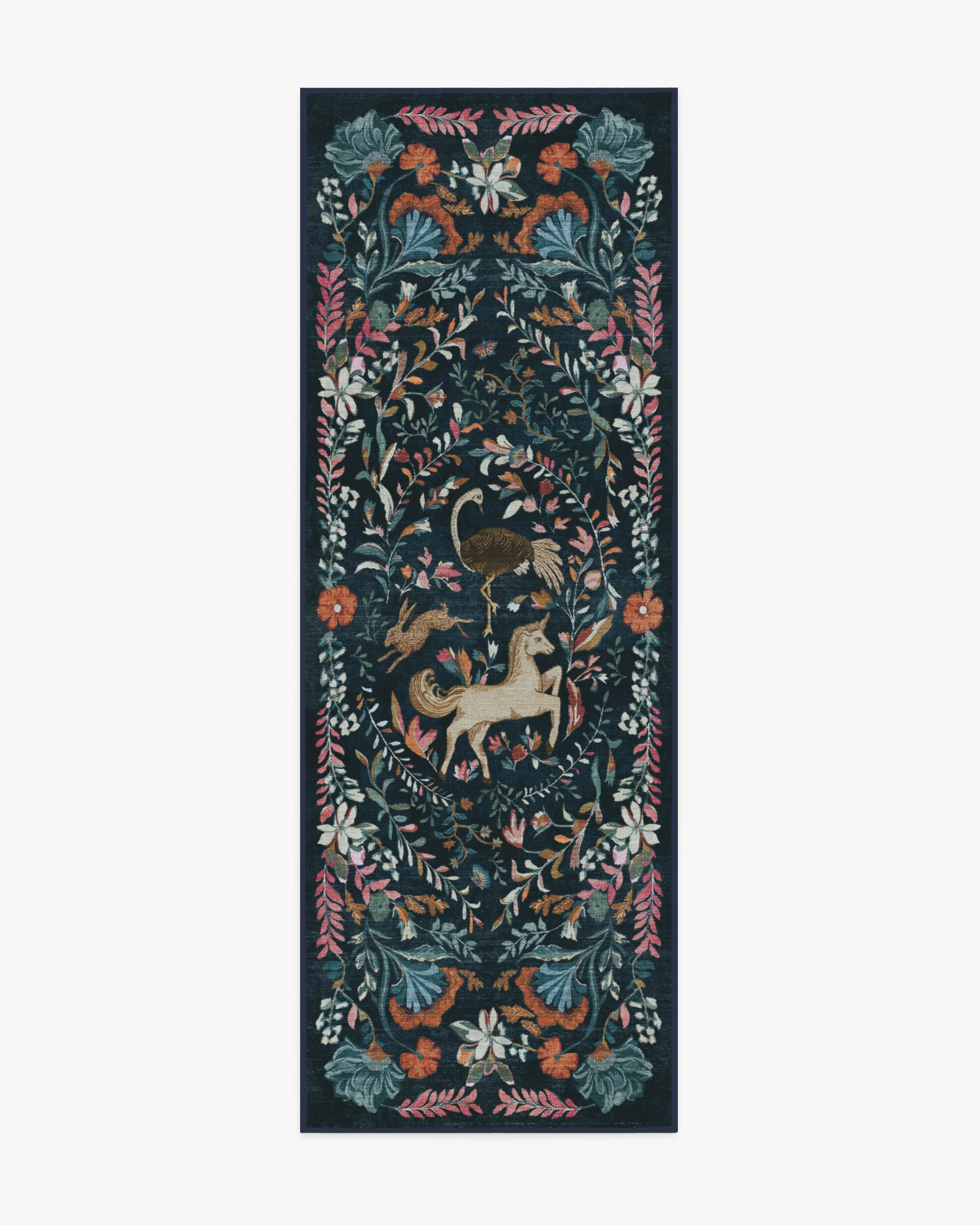 Dreamweaver Blue Multicolor Rug by Iris Apfel - Image 2