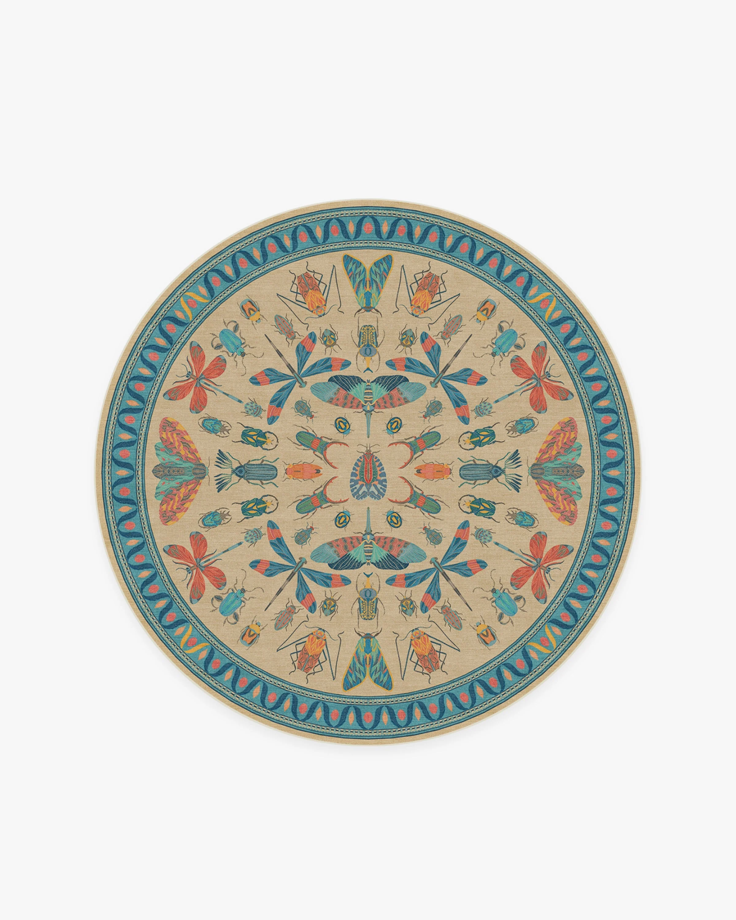 Flutterby Multicolor Rug by Iris Apfel - Image 11