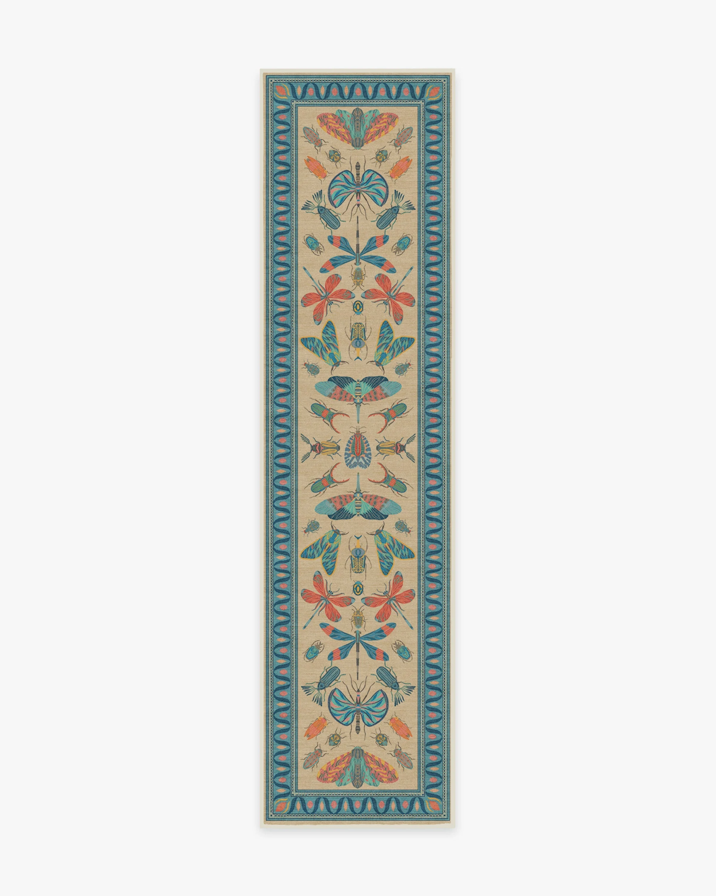Flutterby Multicolor Rug by Iris Apfel - Image 4