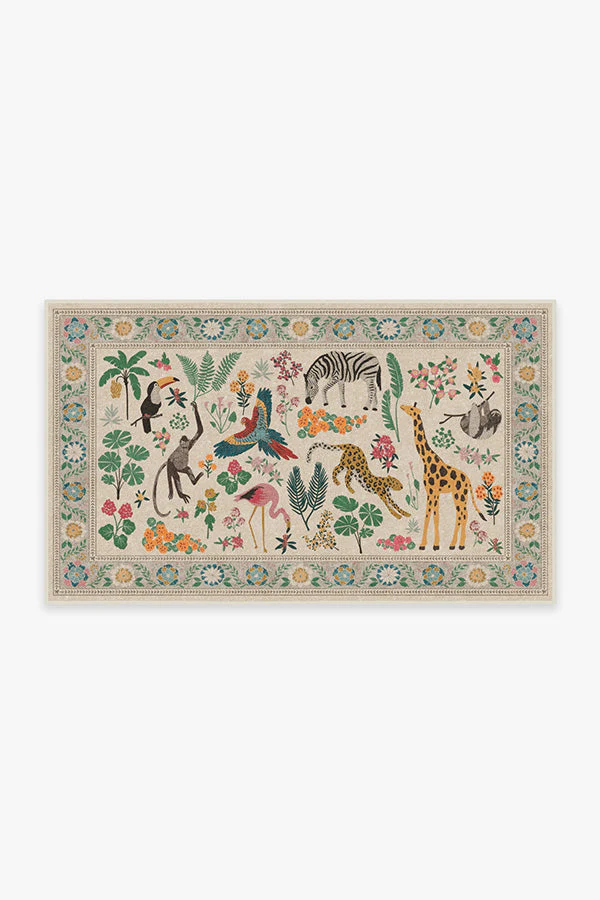 Jingle Jungle Flatwoven Rug by Iris Apfel - Image 12