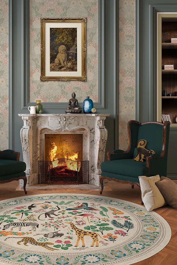 Jingle Jungle Rug by Iris Apfel - Image 19