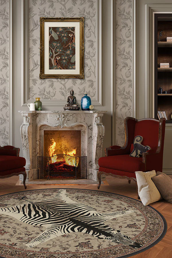 On Safari Hazel Flatwoven Rug by Iris Apfel - Image 7