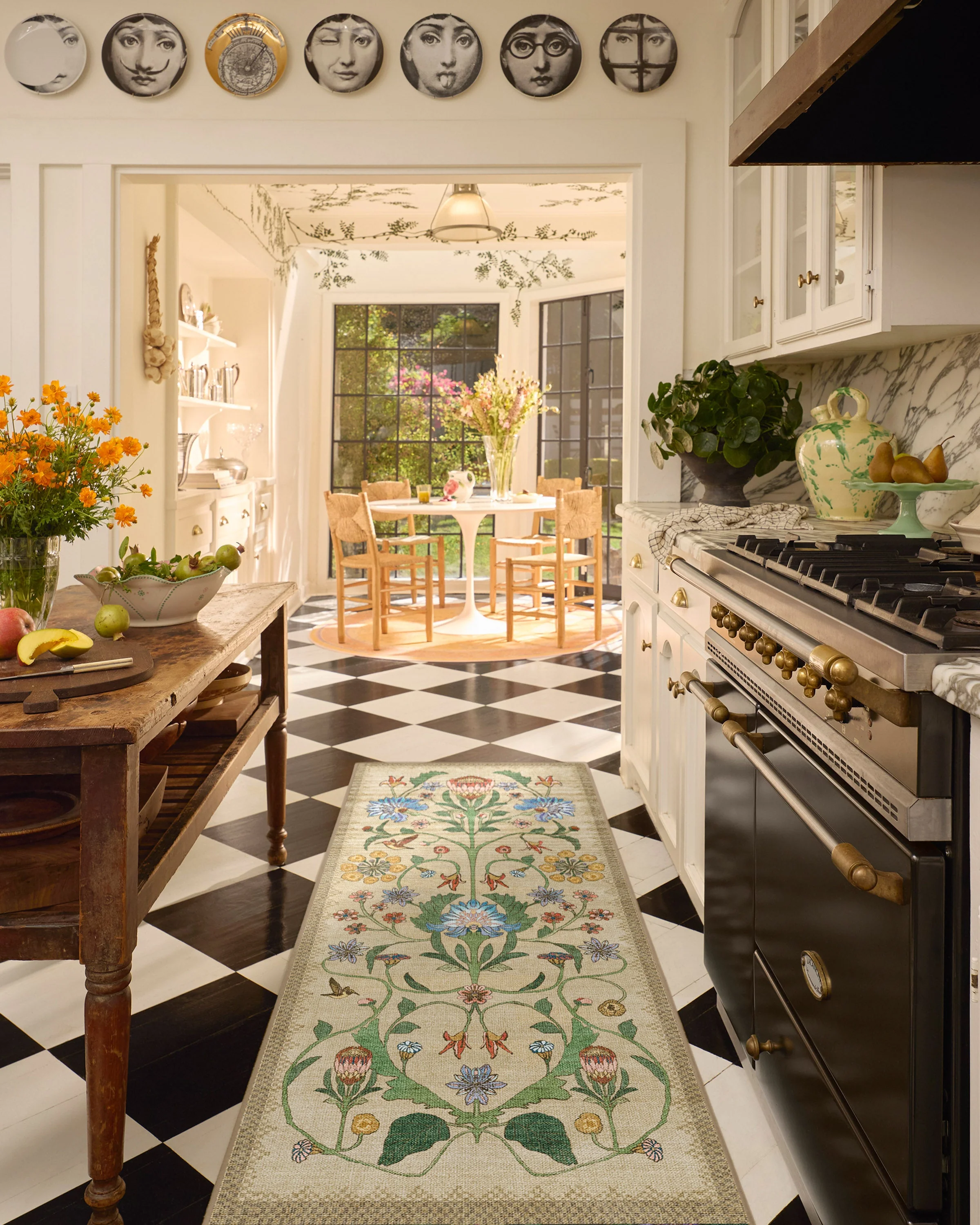 Protea Natural Rug by Iris Apfel - Image 4