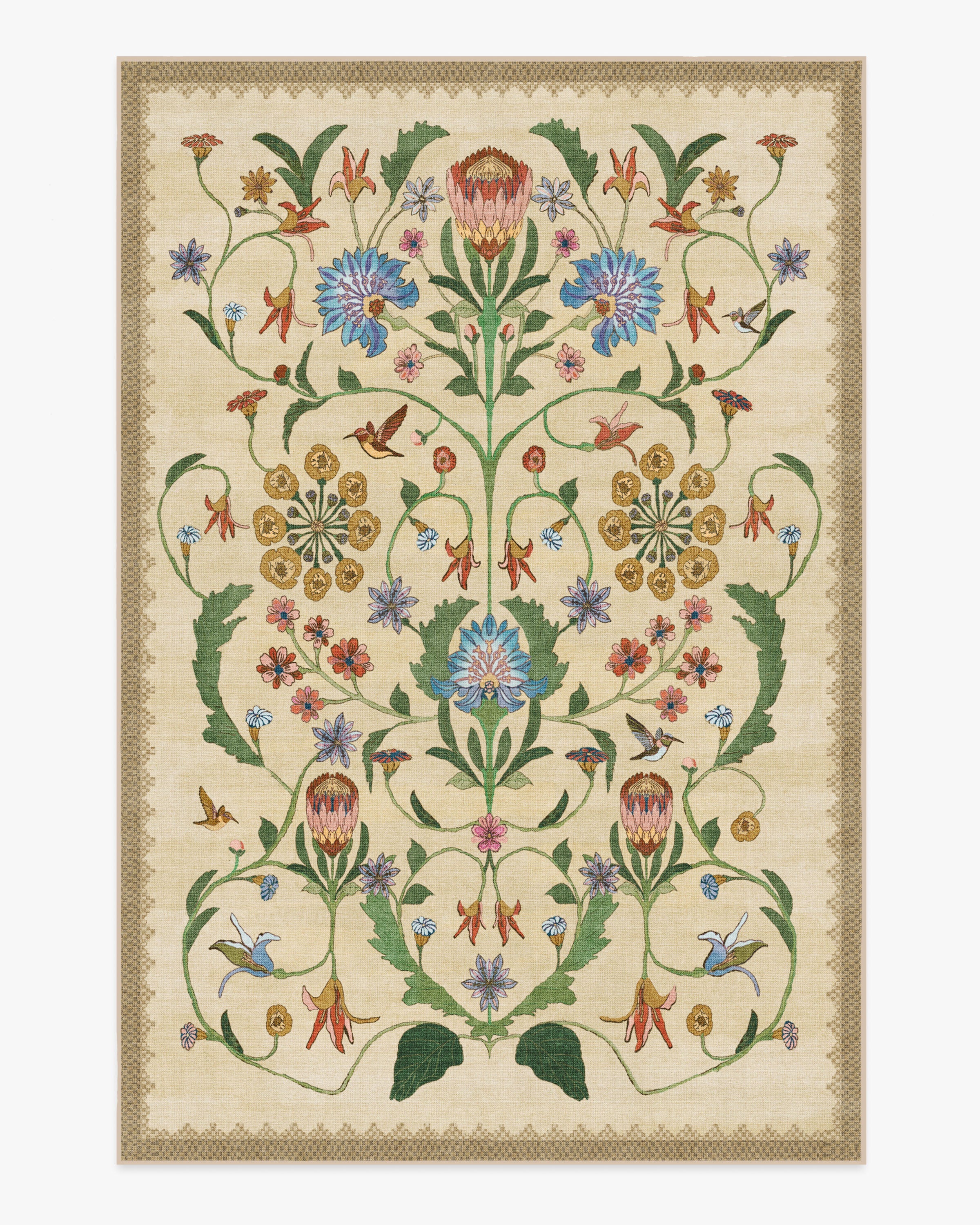 Protea Natural Rug by Iris Apfel - Image 8