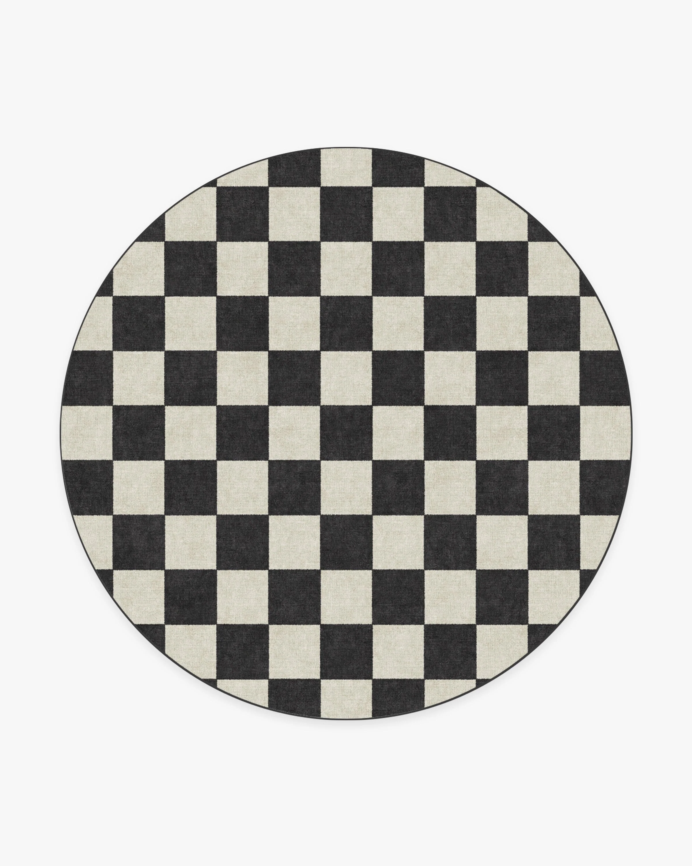 Jaque Checkered Black Rug - Image 13