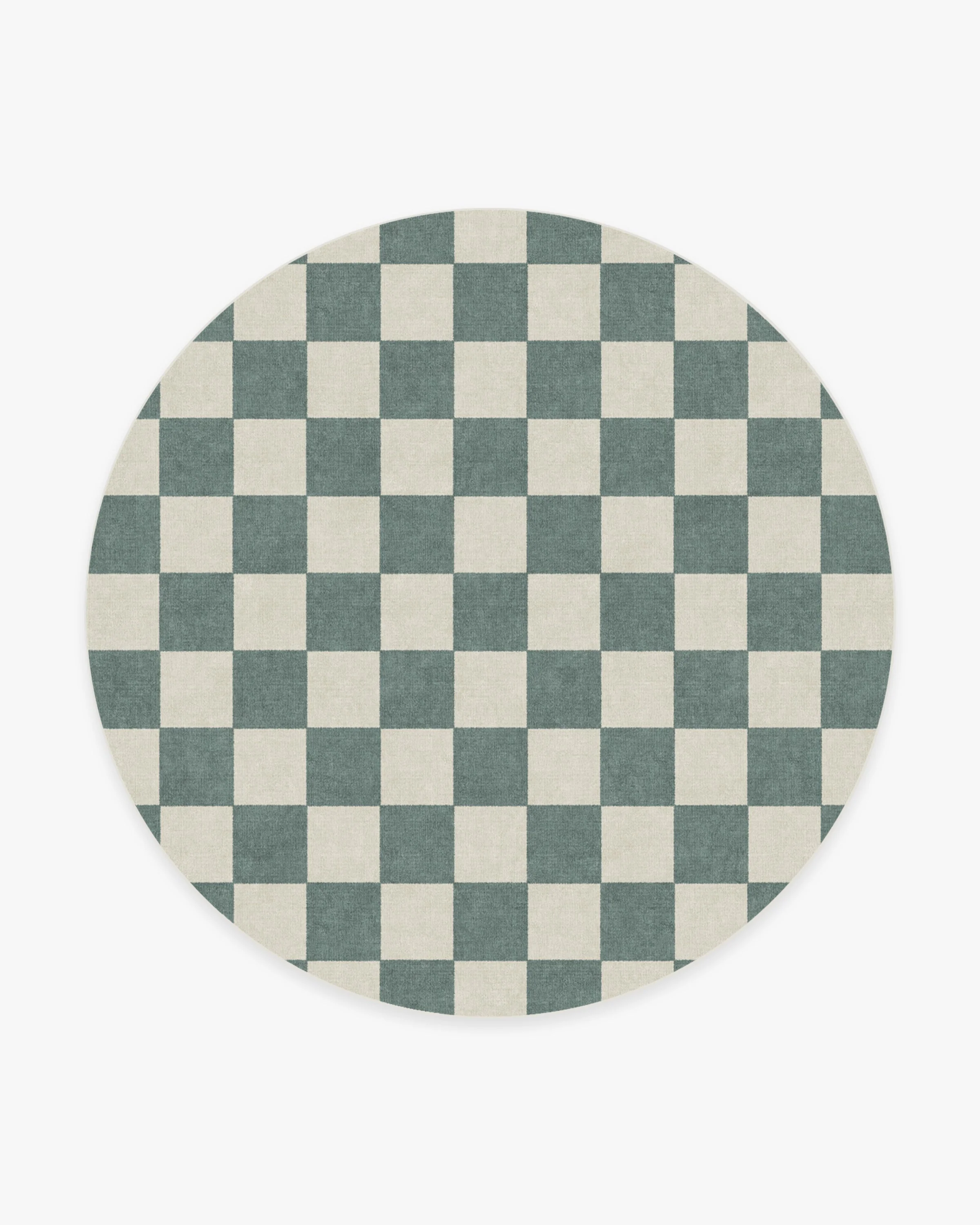 Jaque Checkered Slate Green Rug - Image 13