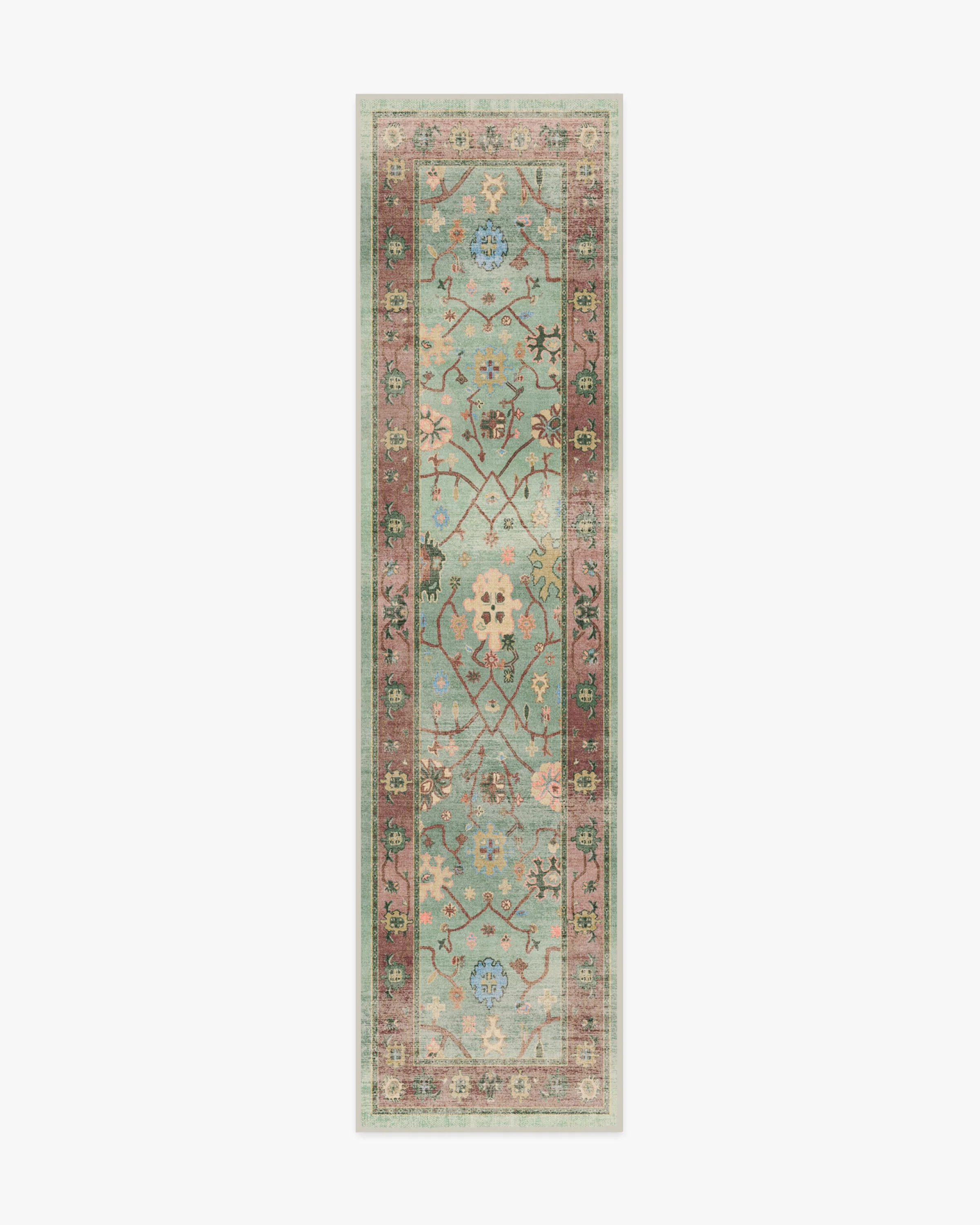 Jemima Sage and Rosewood Rug - Image 4