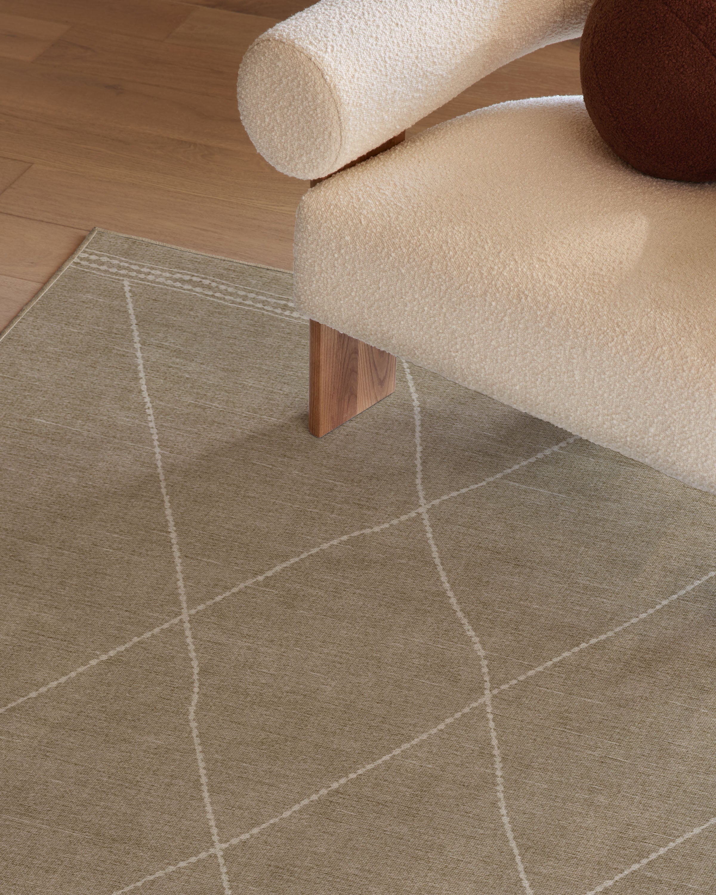 Jesper Stone Flatwoven Rug - Image 3