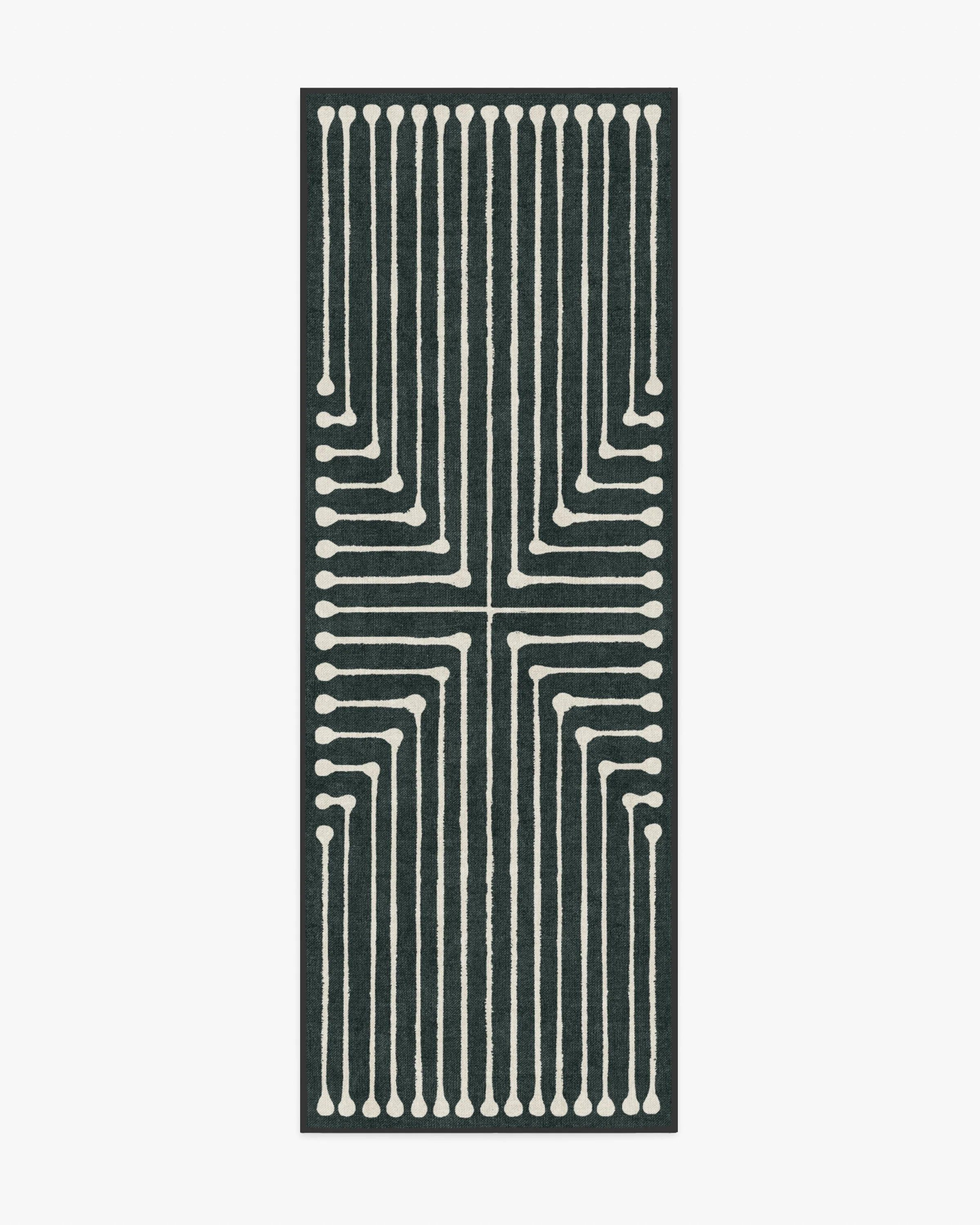 Inkdrop Charcoal Rug by Jonathan Adler - Image 7