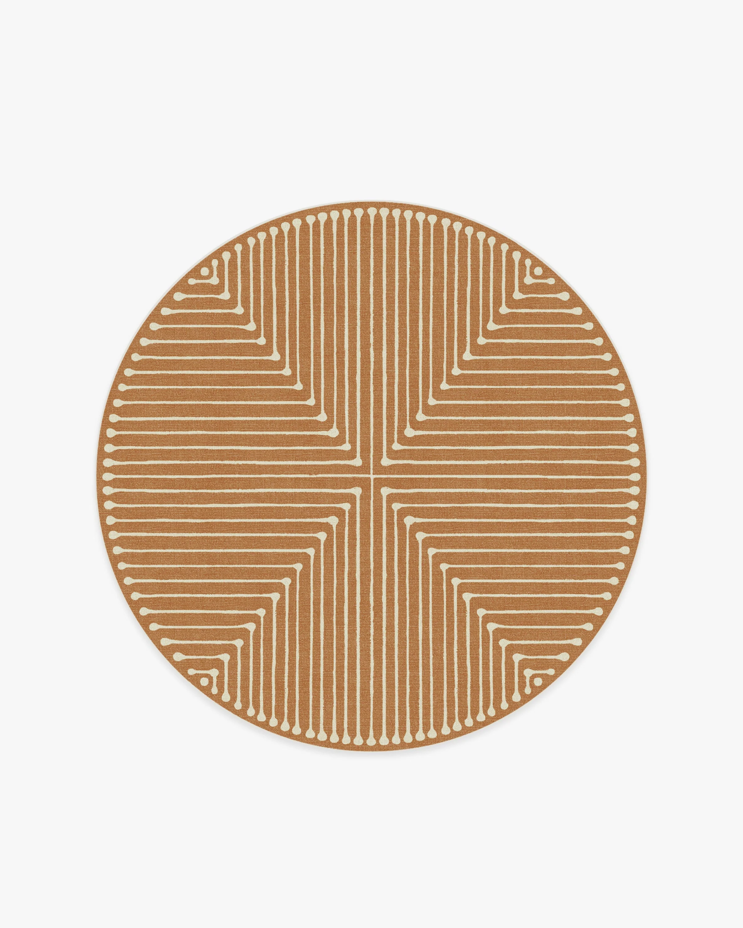 Inkdrop Copper Flatwoven Rug by Jonathan Adler - Image 19