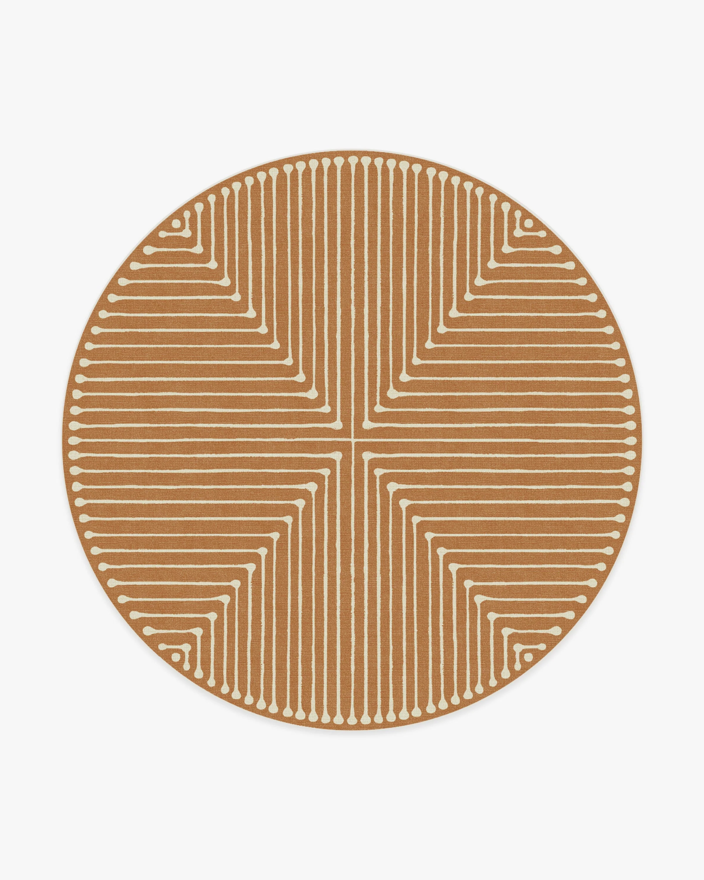 Inkdrop Copper Flatwoven Rug by Jonathan Adler - Image 20