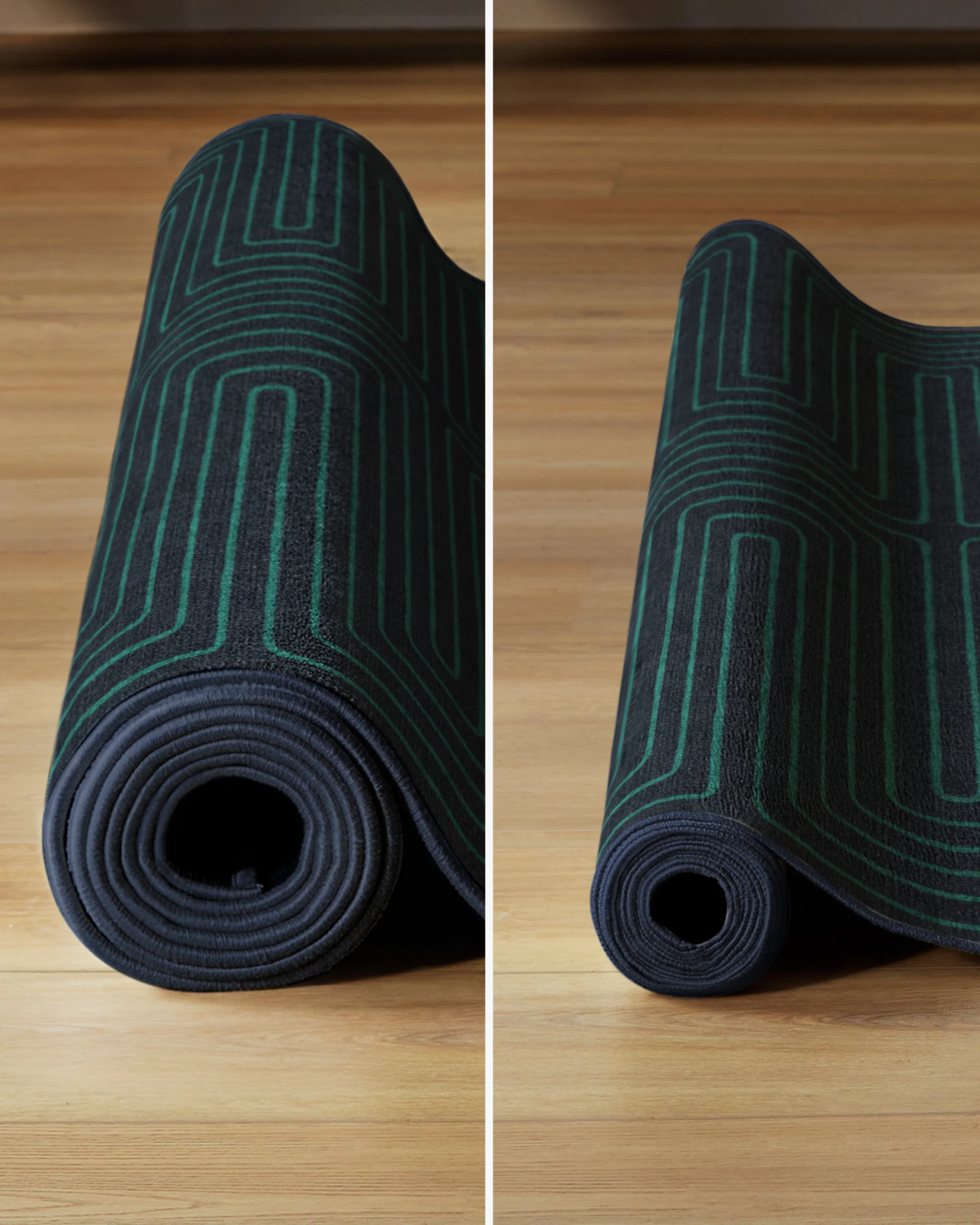 Labyrinth Navy & Teal Rug by Jonathan Adler - Image 15