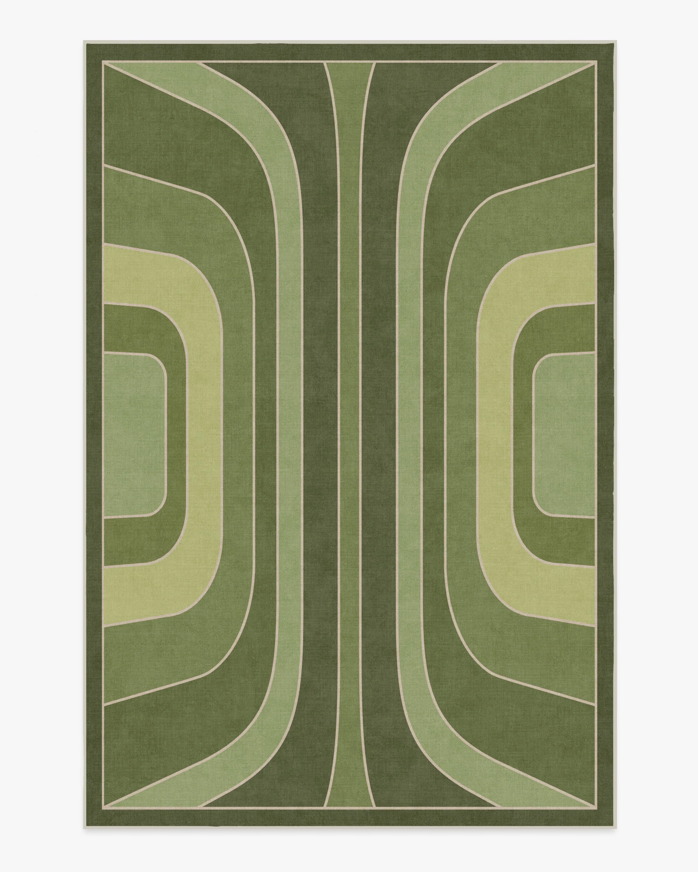 Paradox Green Flatwoven Rug by Jonathan Adler - Image 15