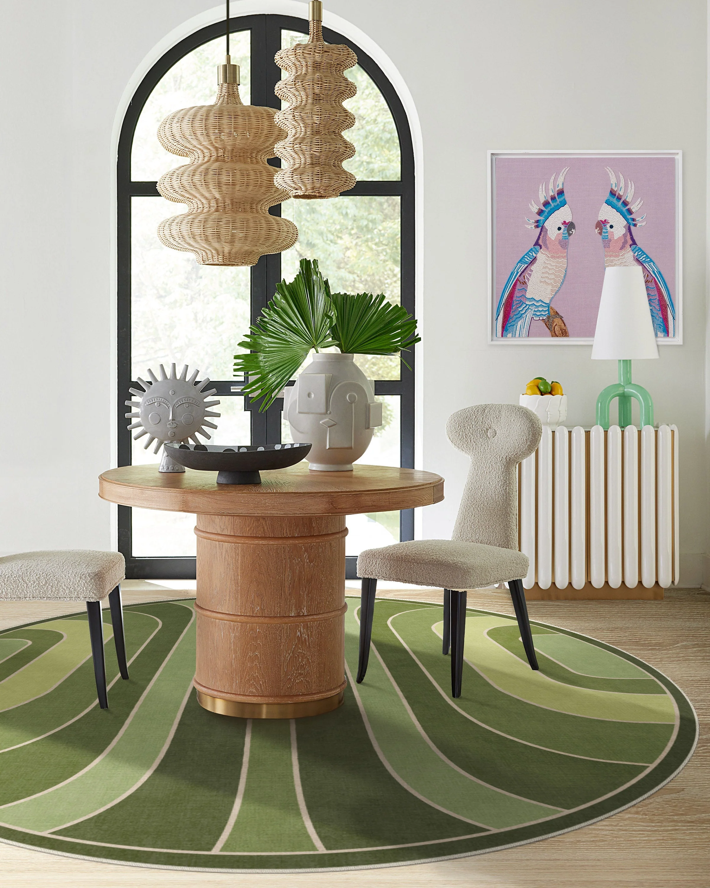 Paradox Green Rug by Jonathan Adler - Image 20
