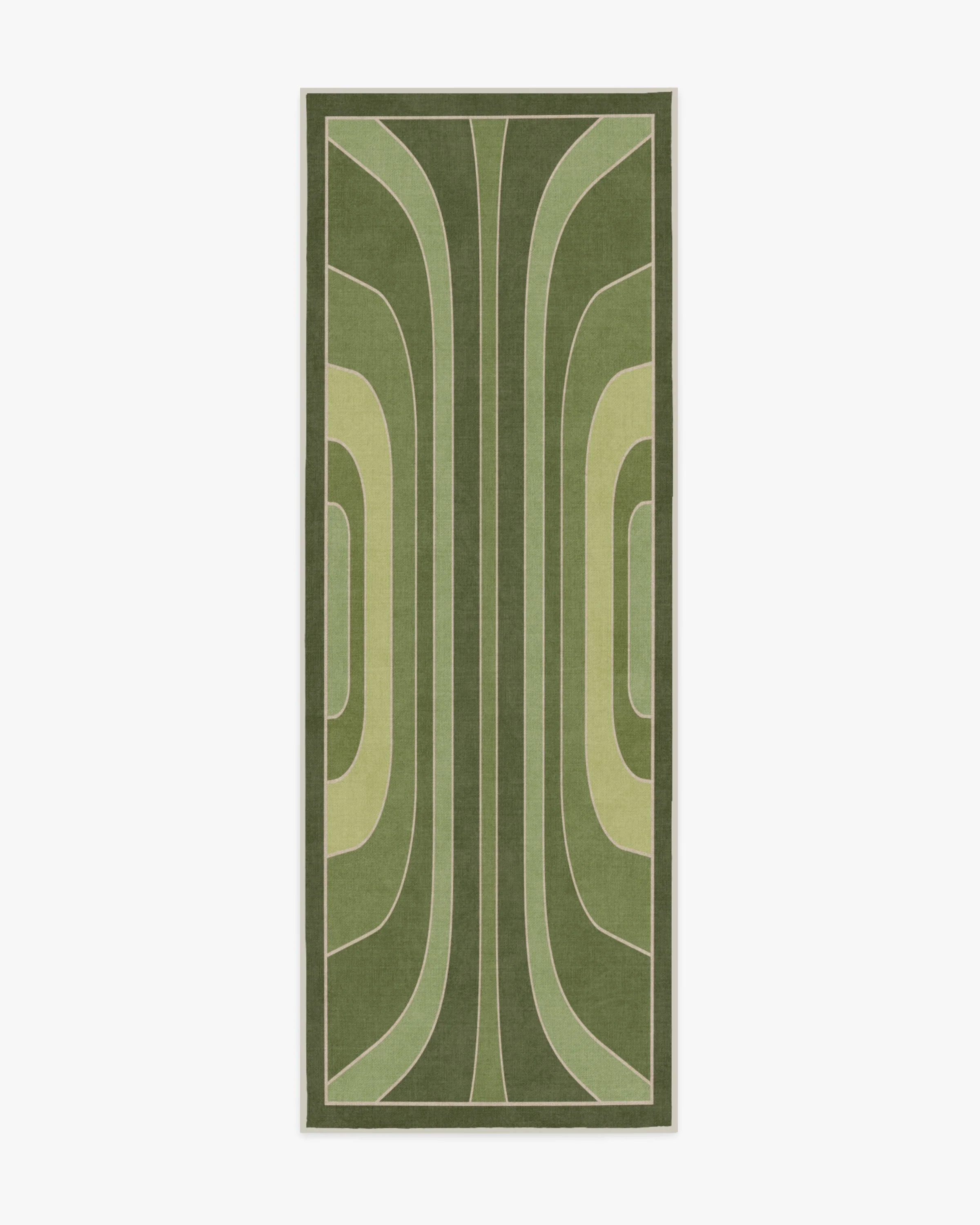 Paradox Green Rug by Jonathan Adler - Image 3