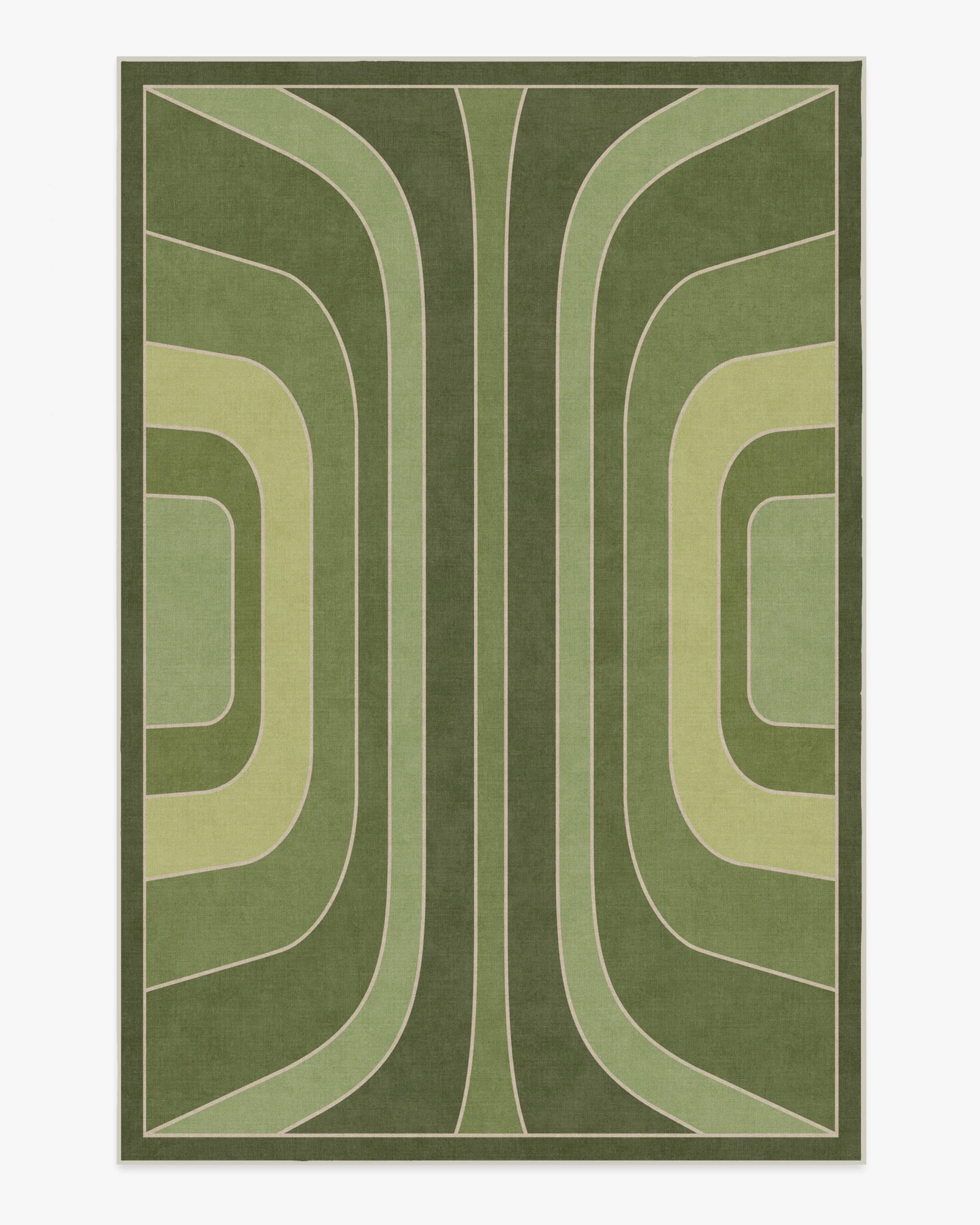 Paradox Green Rug by Jonathan Adler - Image 8