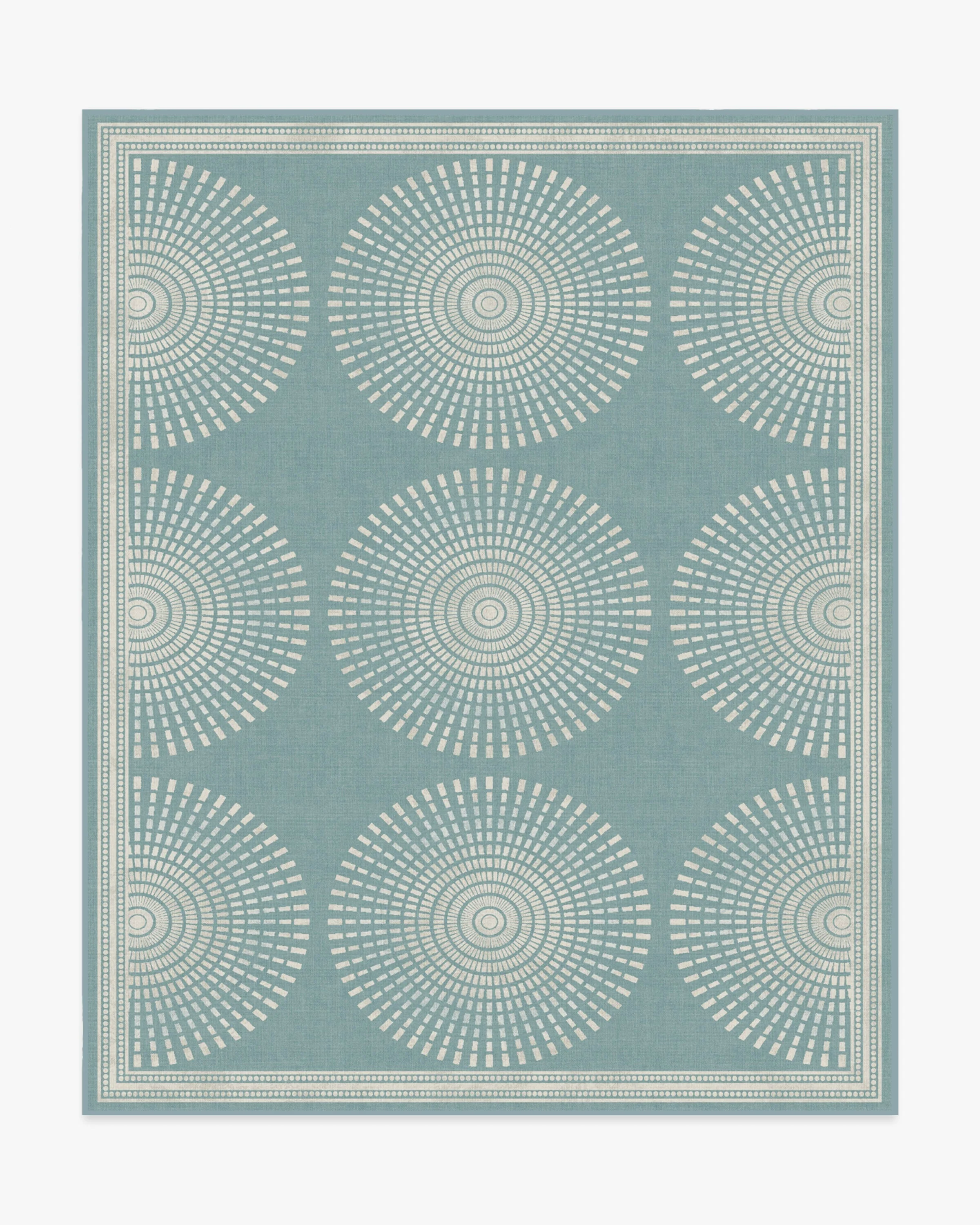 Santorini Blue Rug by Jonathan Adler - Image 9