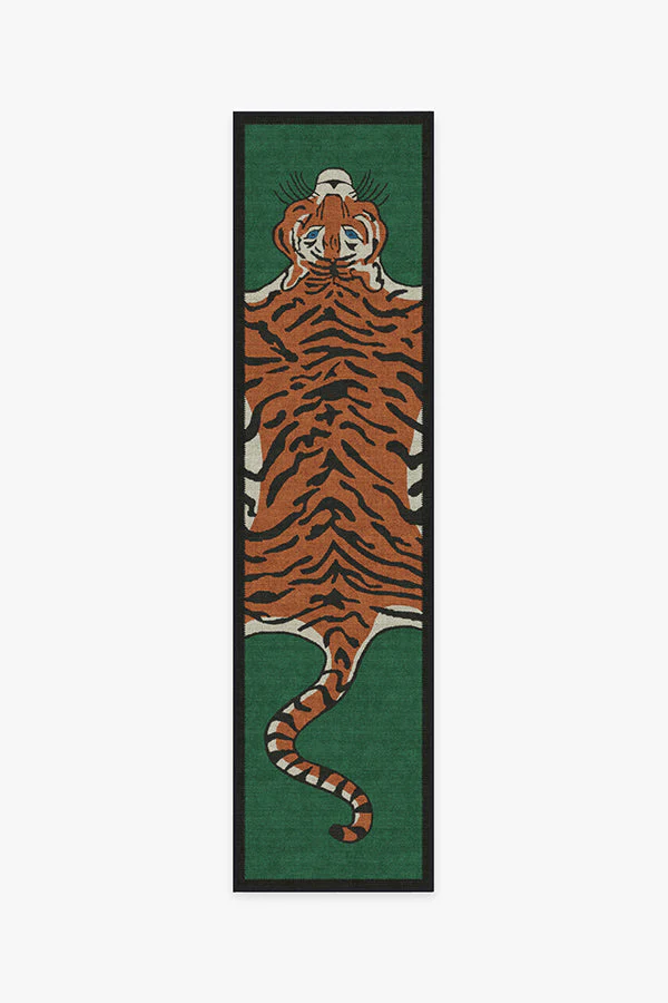 Tiger Emerald Flatwoven Rug by Jonathan Adler - Image 11