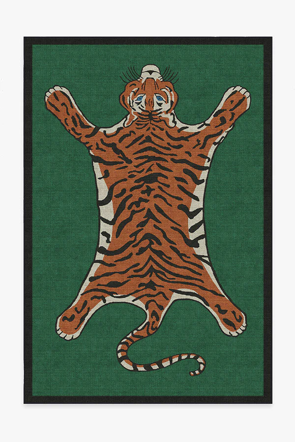 Tiger Emerald Flatwoven Rug by Jonathan Adler - Image 14
