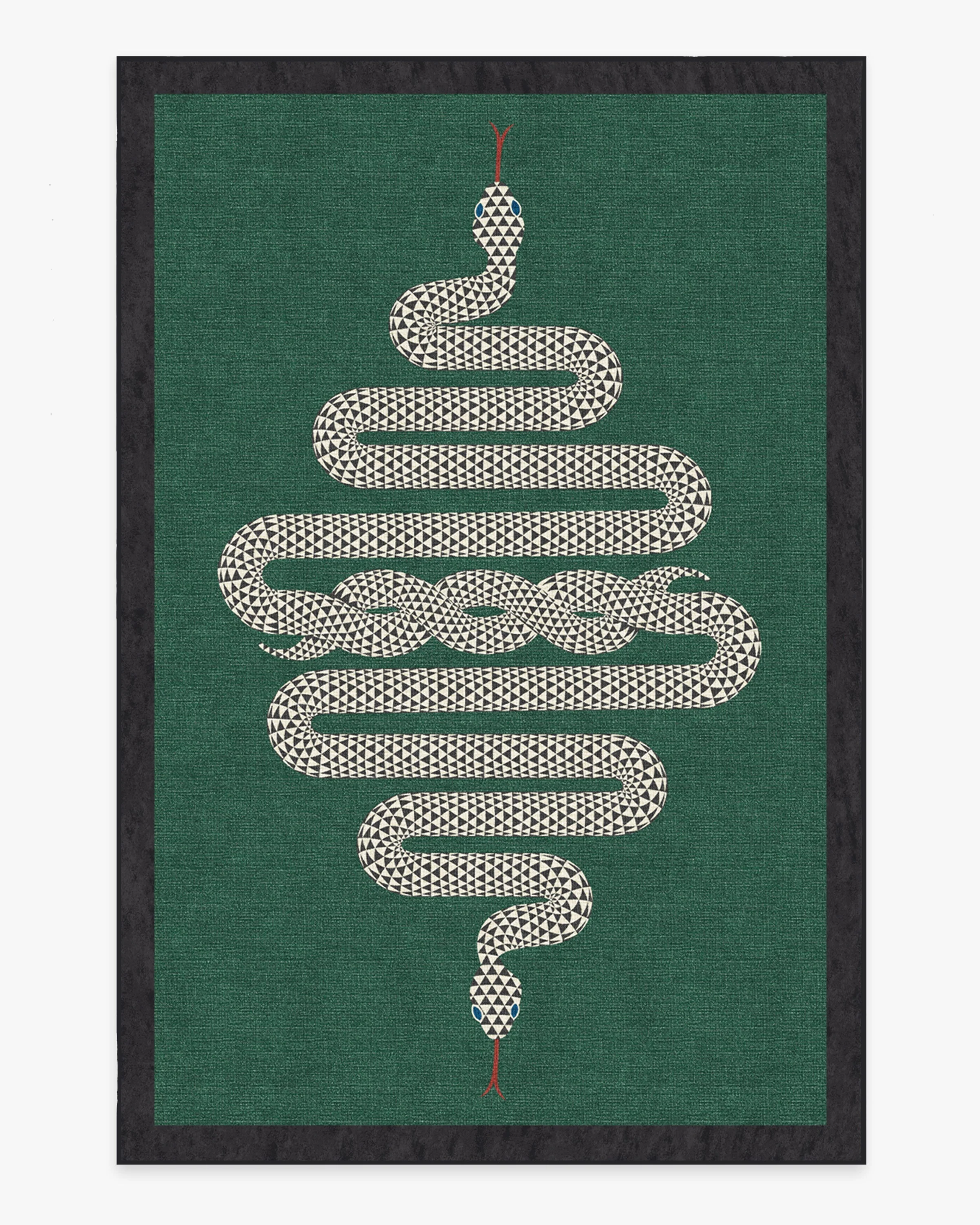 Venom Emerald Rug by Jonathan Adler - Image 8