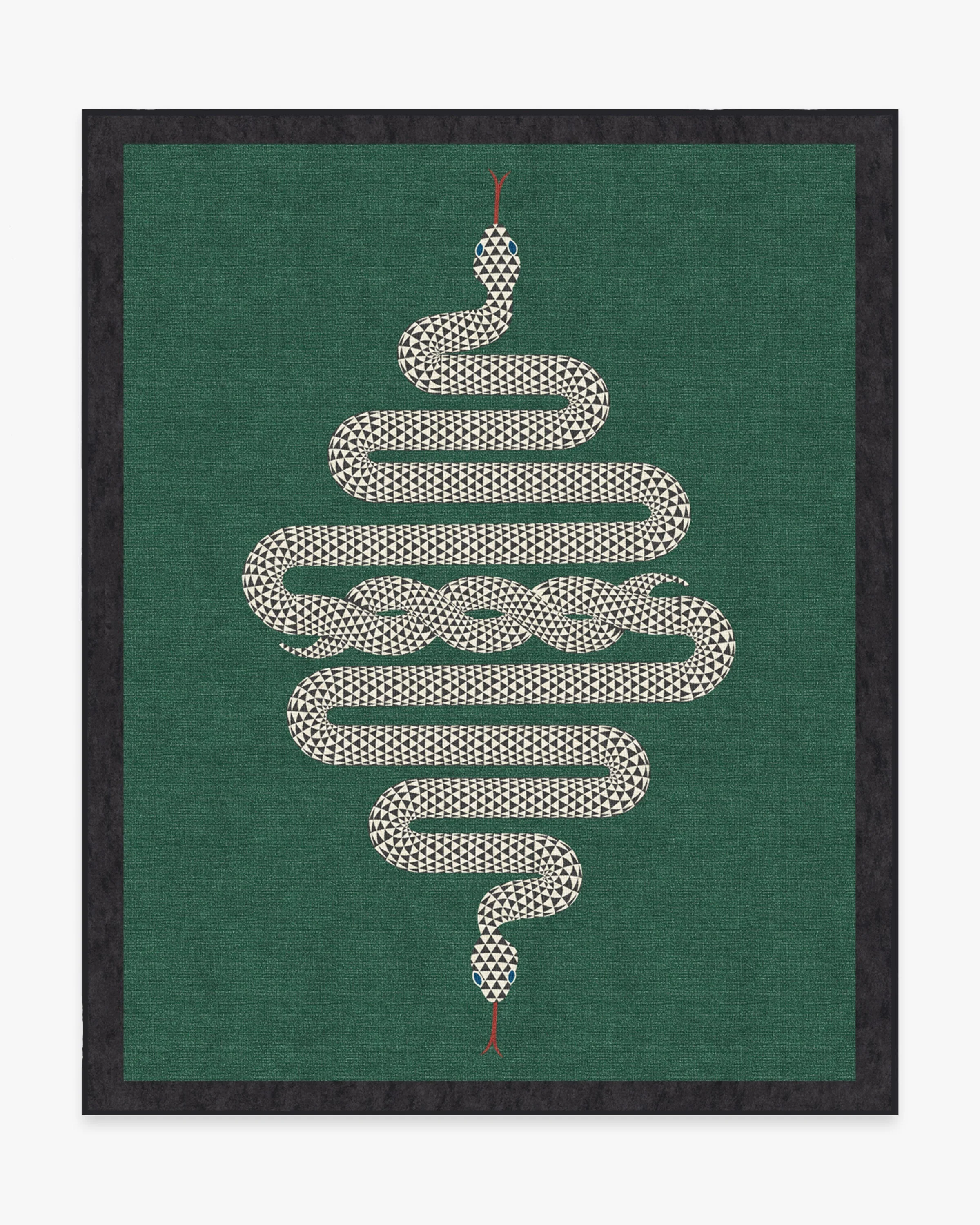 Venom Emerald Rug by Jonathan Adler - Image 9