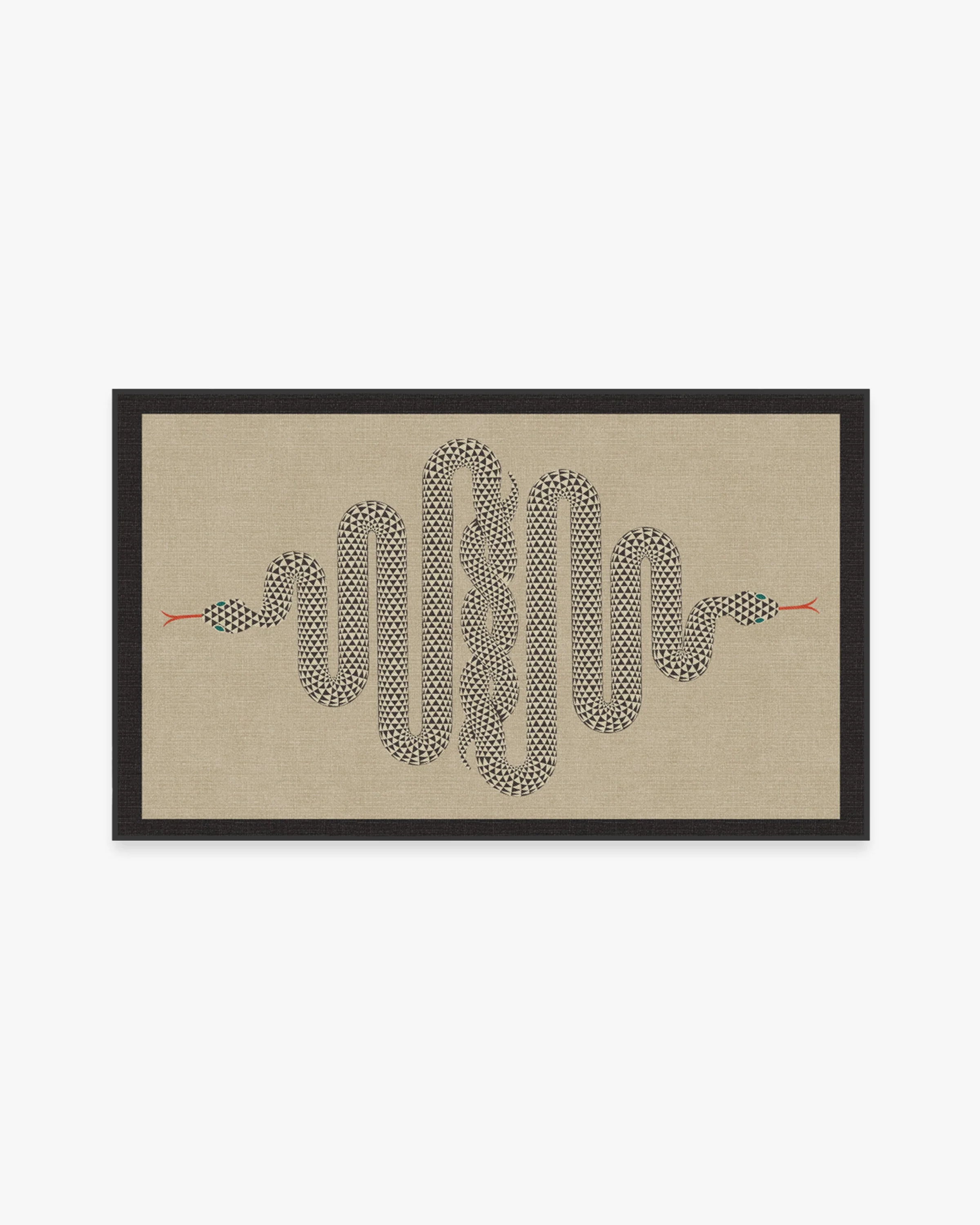 Venom Neutral Flatwoven Rug by Jonathan Adler - Image 13