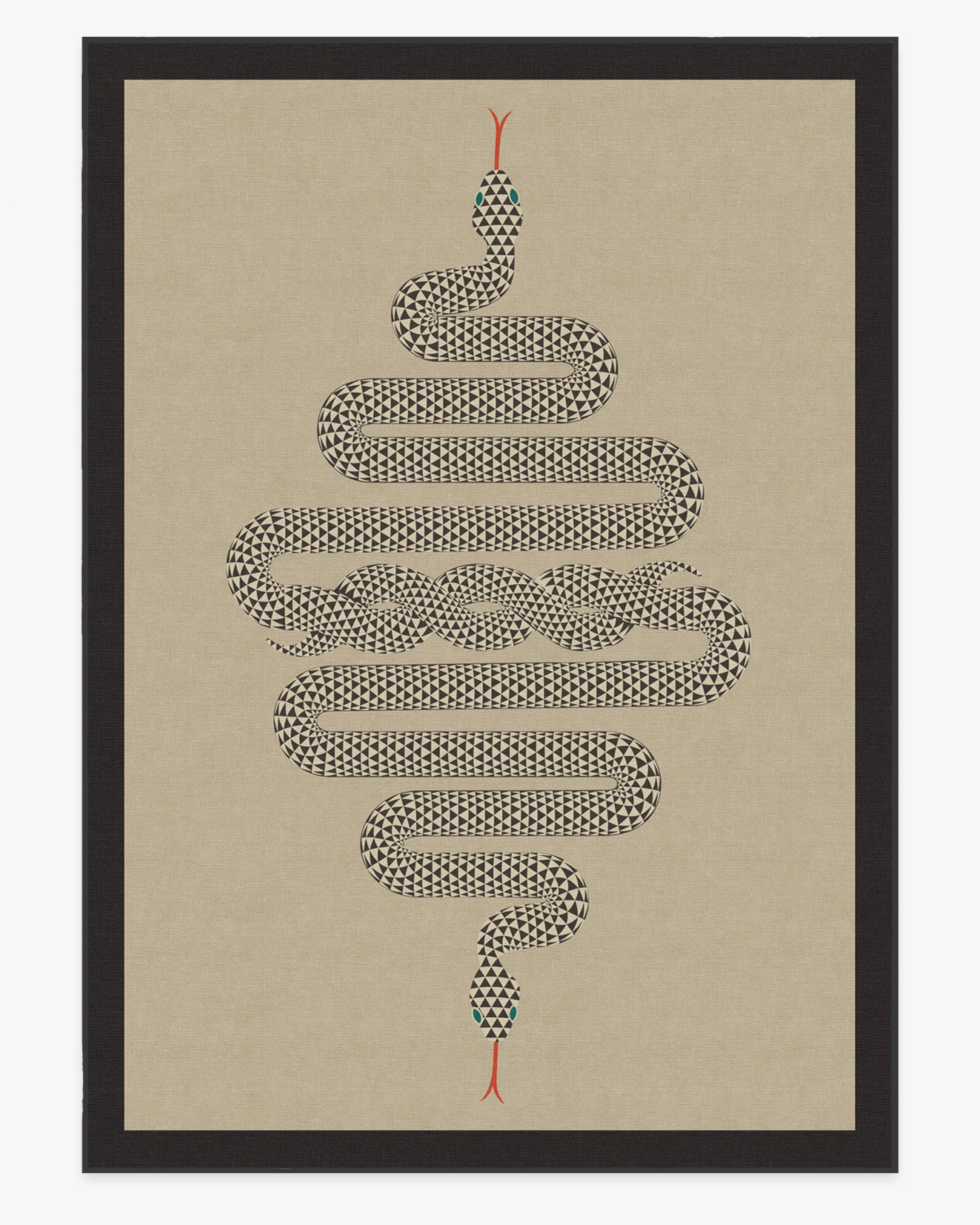Venom Neutral Flatwoven Rug by Jonathan Adler - Image 18