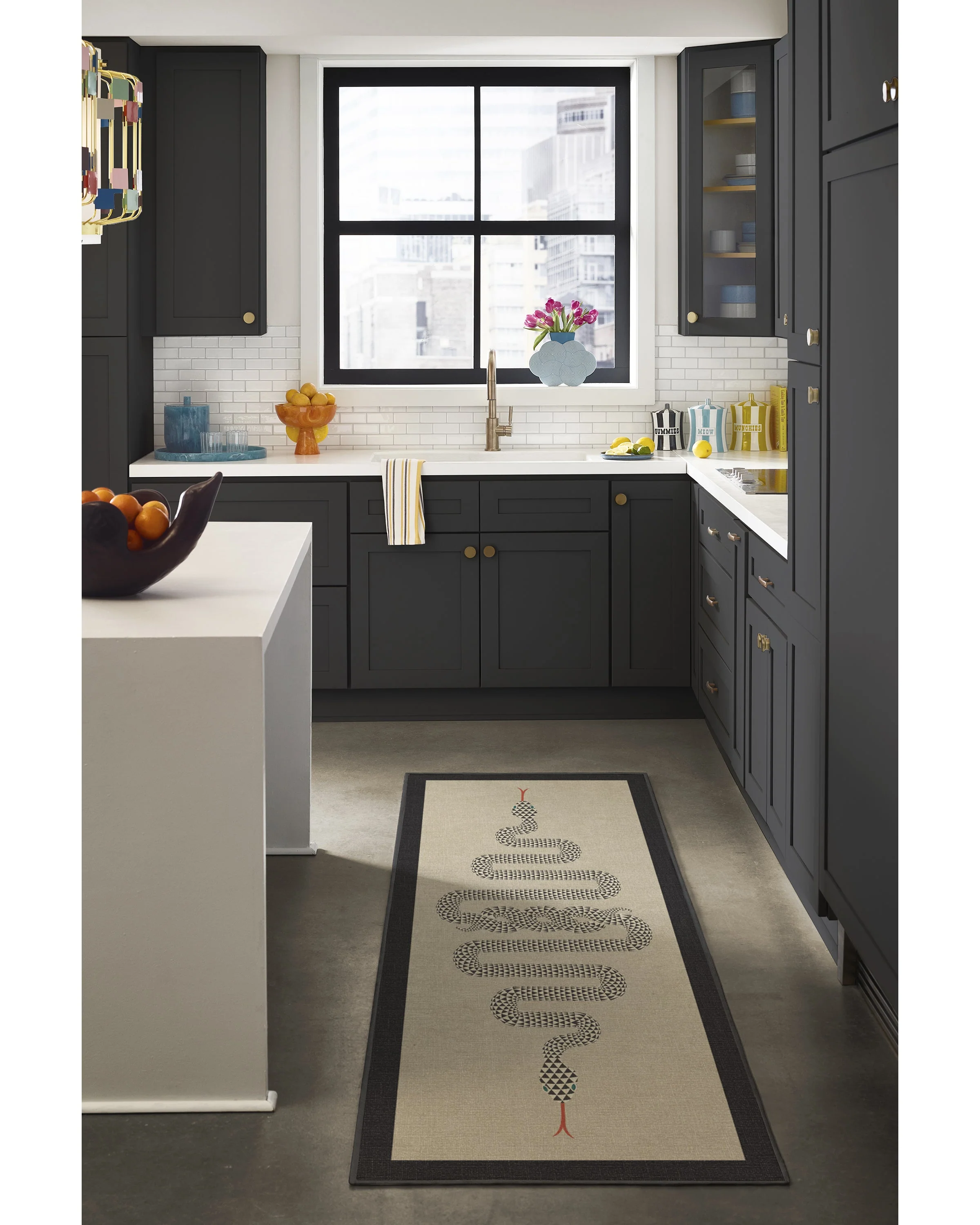 Venom Neutral Rug by Jonathan Adler - Image 17