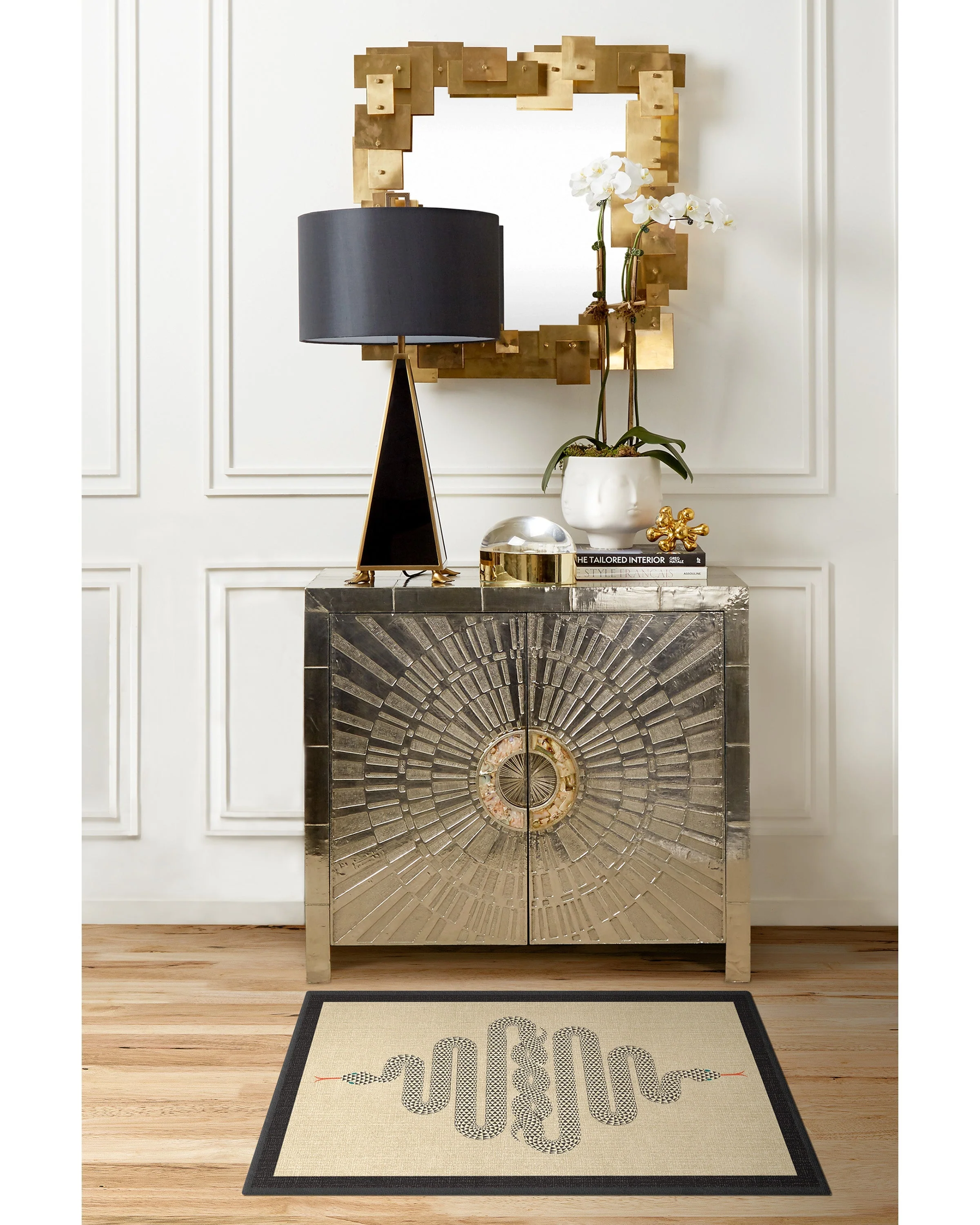 Venom Neutral Rug by Jonathan Adler - Image 18