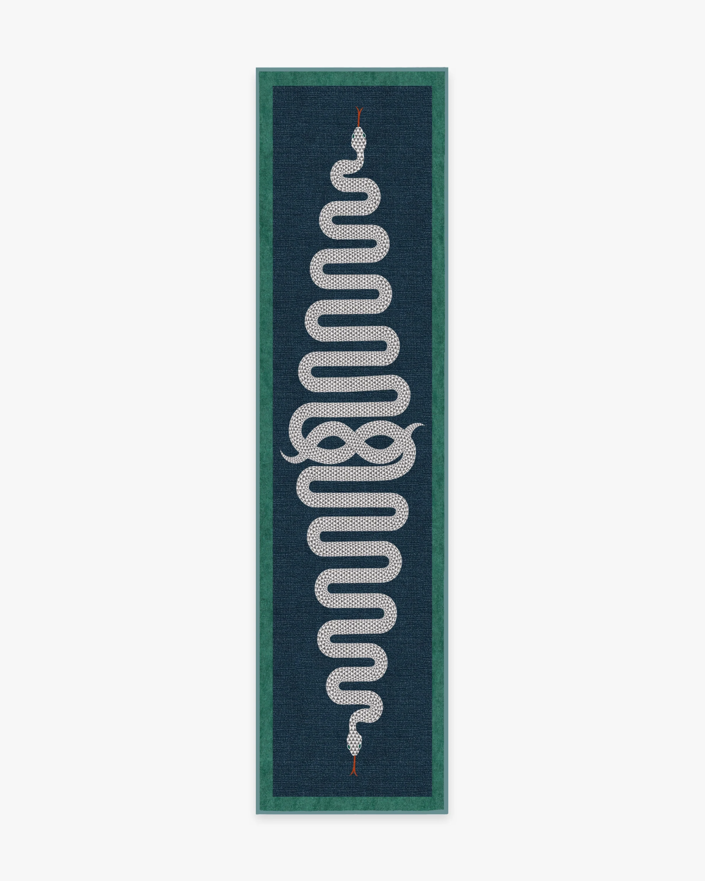 Venom Sapphire Flatwoven Rug by Jonathan Adler - Image 11