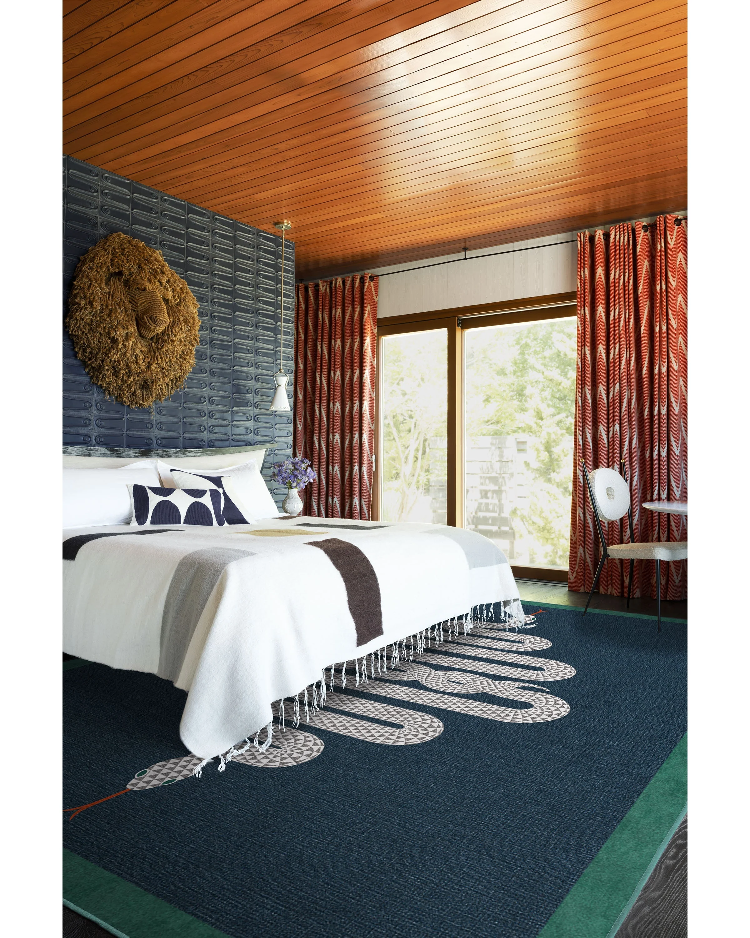 Venom Sapphire Rug by Jonathan Adler - Image 21