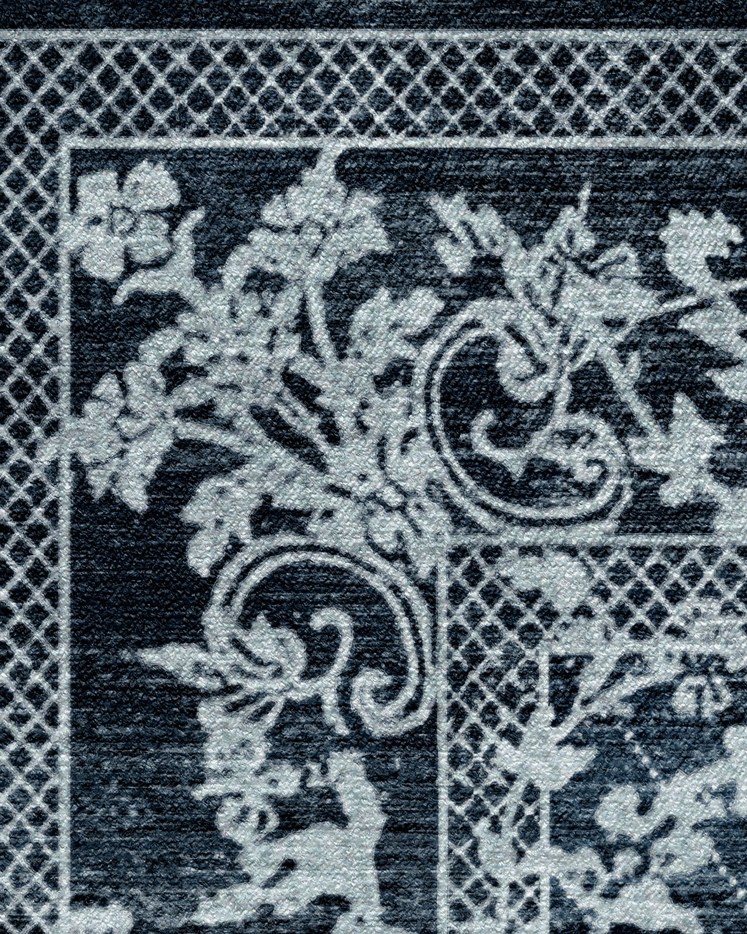 Juliet Navy Rug - Image 9