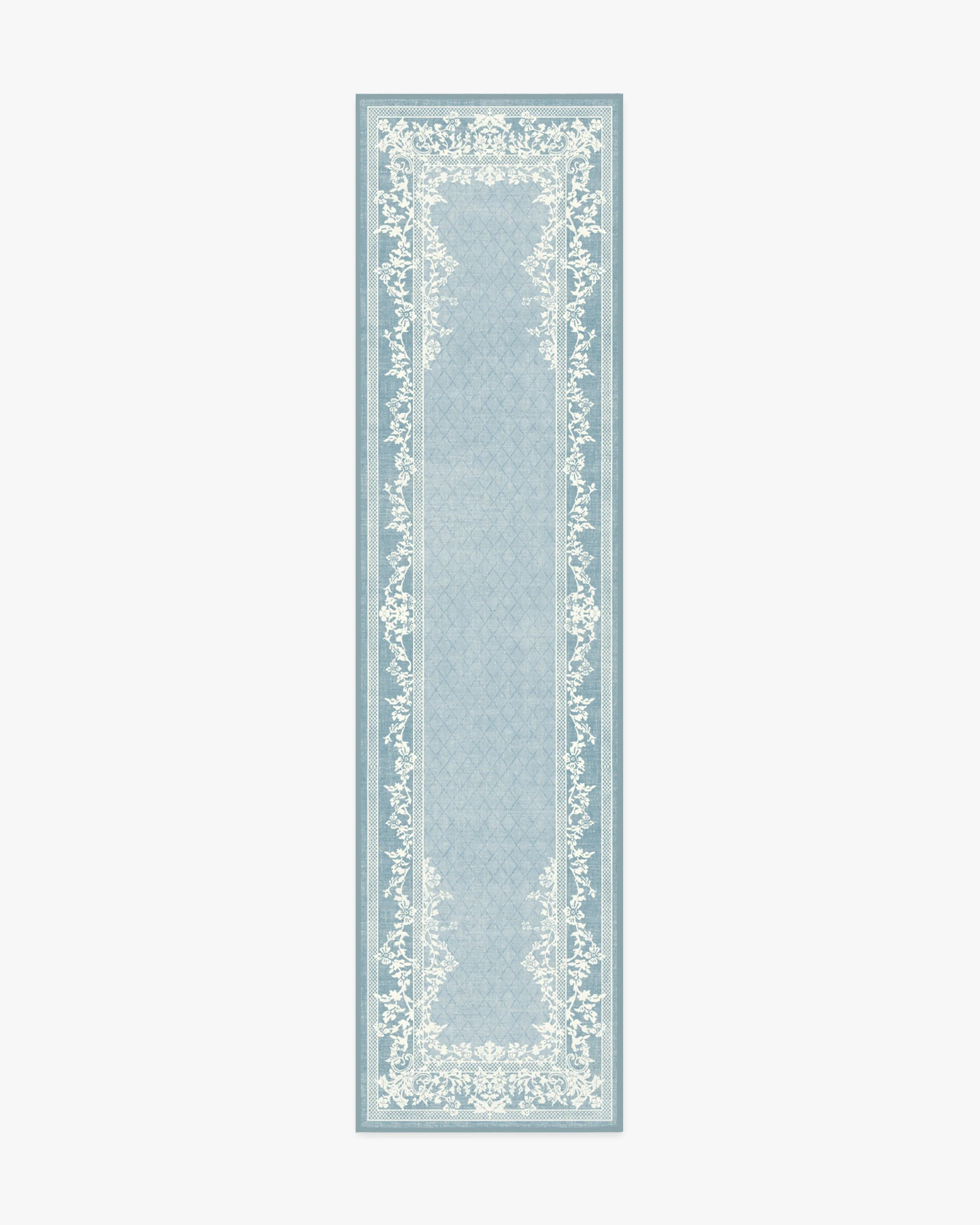 Juliet Slate Blue Flatwoven Rug - Image 11