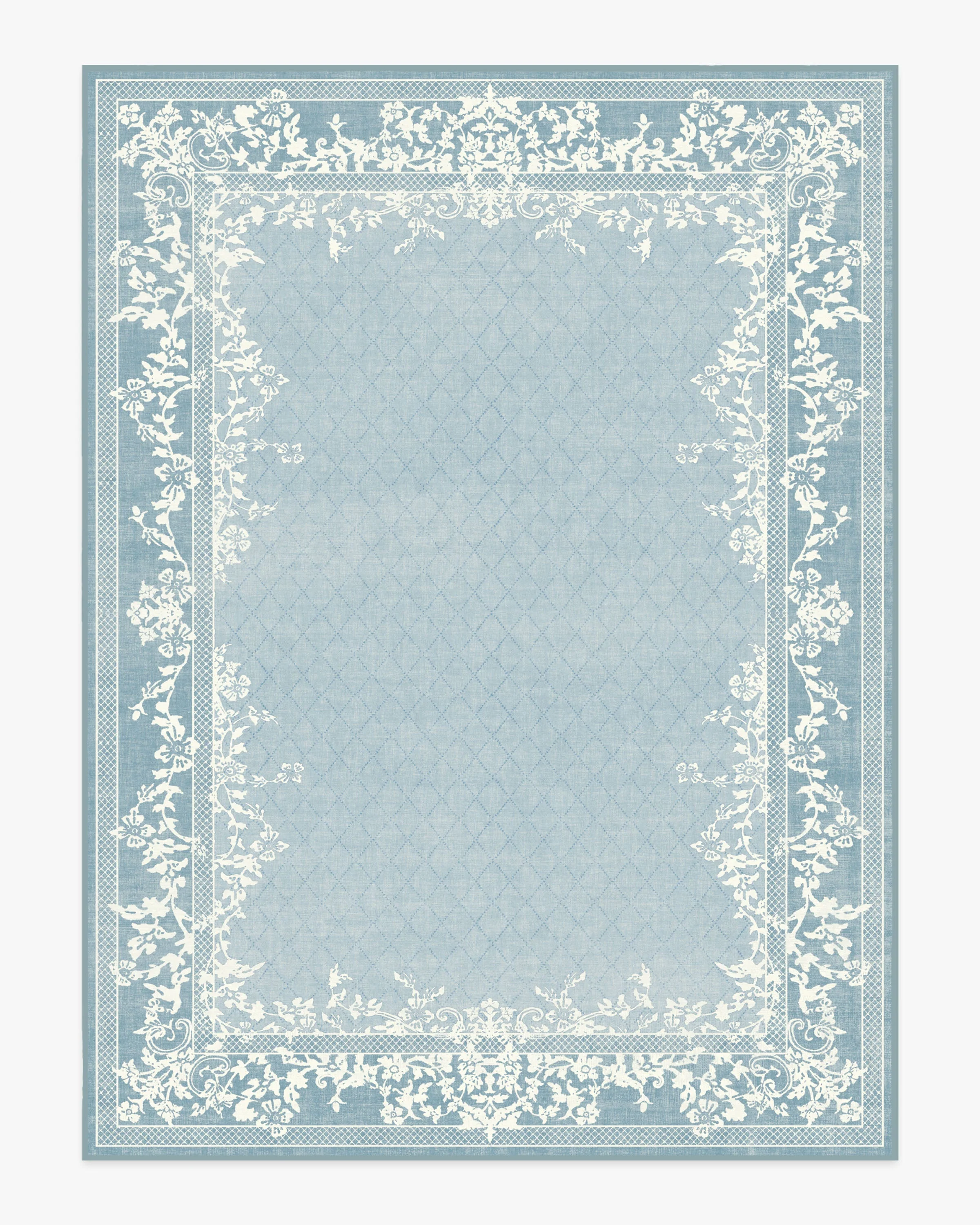 Juliet Slate Blue Flatwoven Rug - Image 17