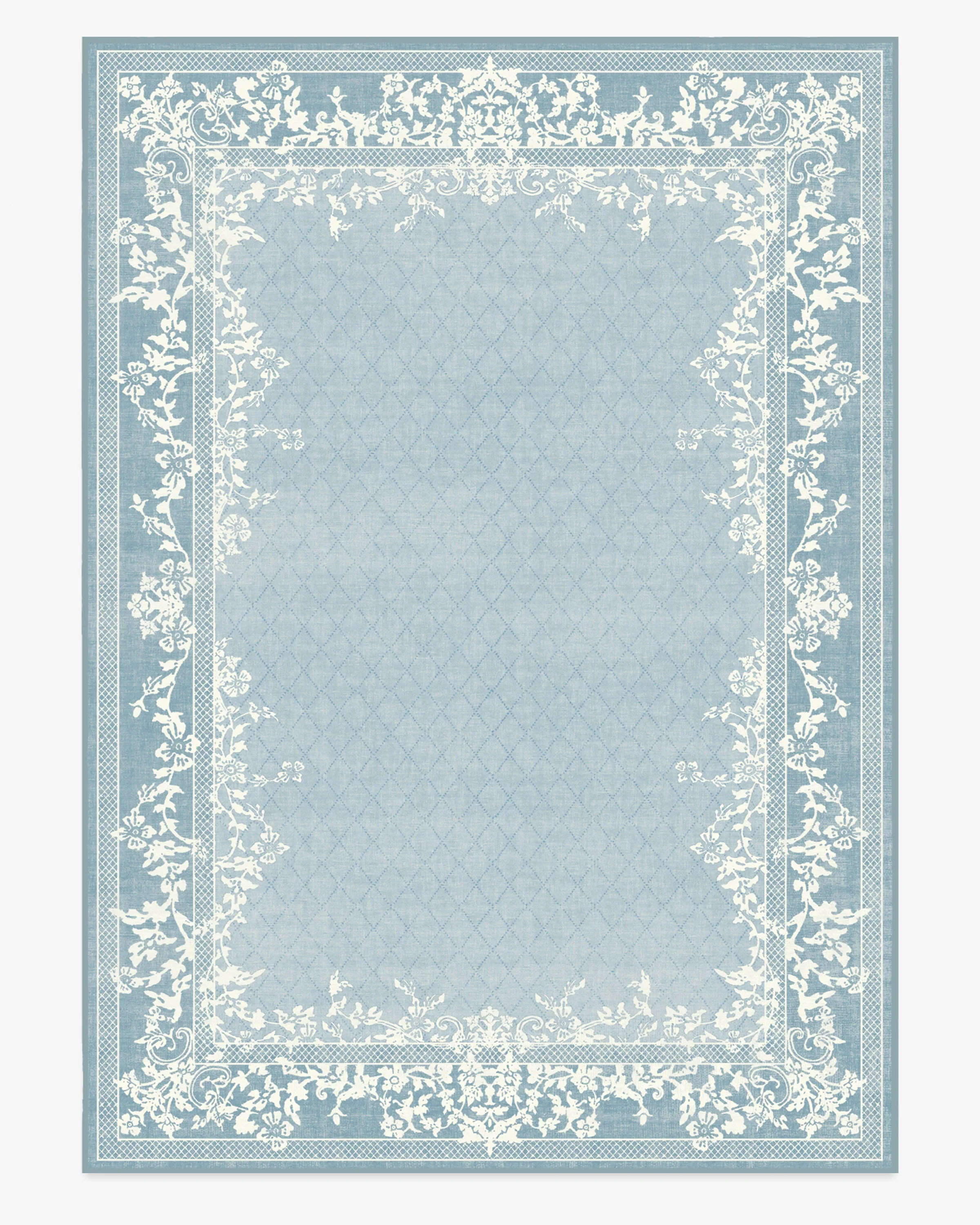 Juliet Slate Blue Flatwoven Rug - Image 18