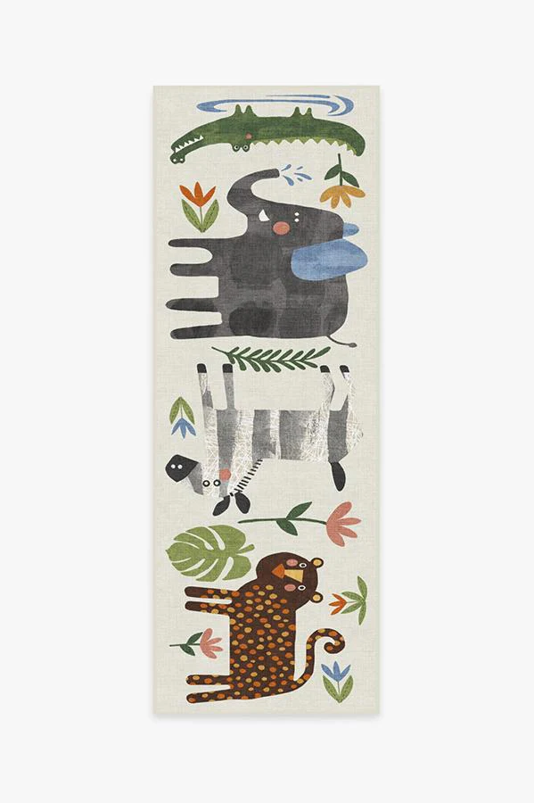 Jungle Safari Multicolor Rug - Image 3