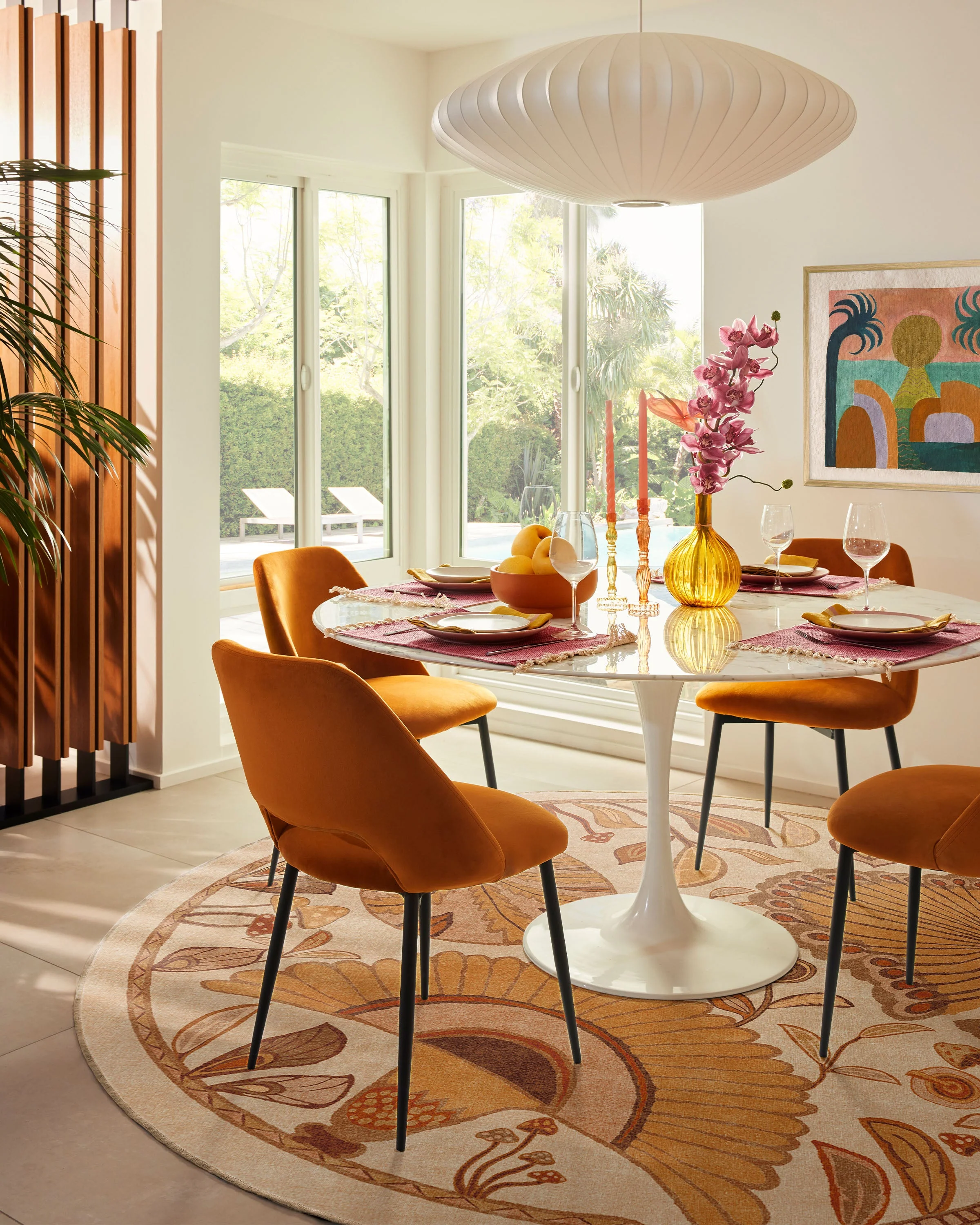 Alice Mellow Yellow Flatwoven Rug by Justina Blakeney - Image 7