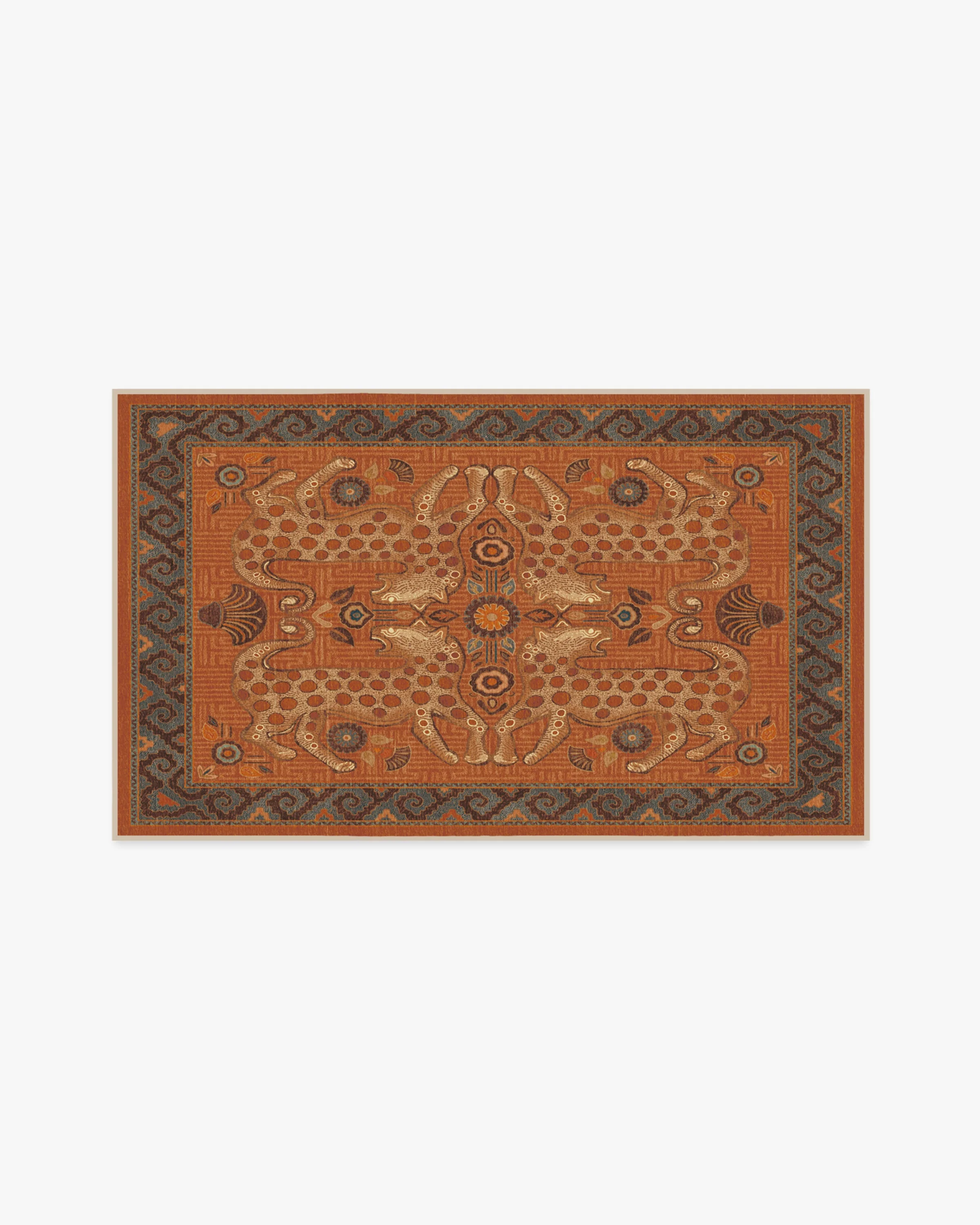 Eartha Terracotta Flatwoven Rug by Justina Blakeney - Image 13