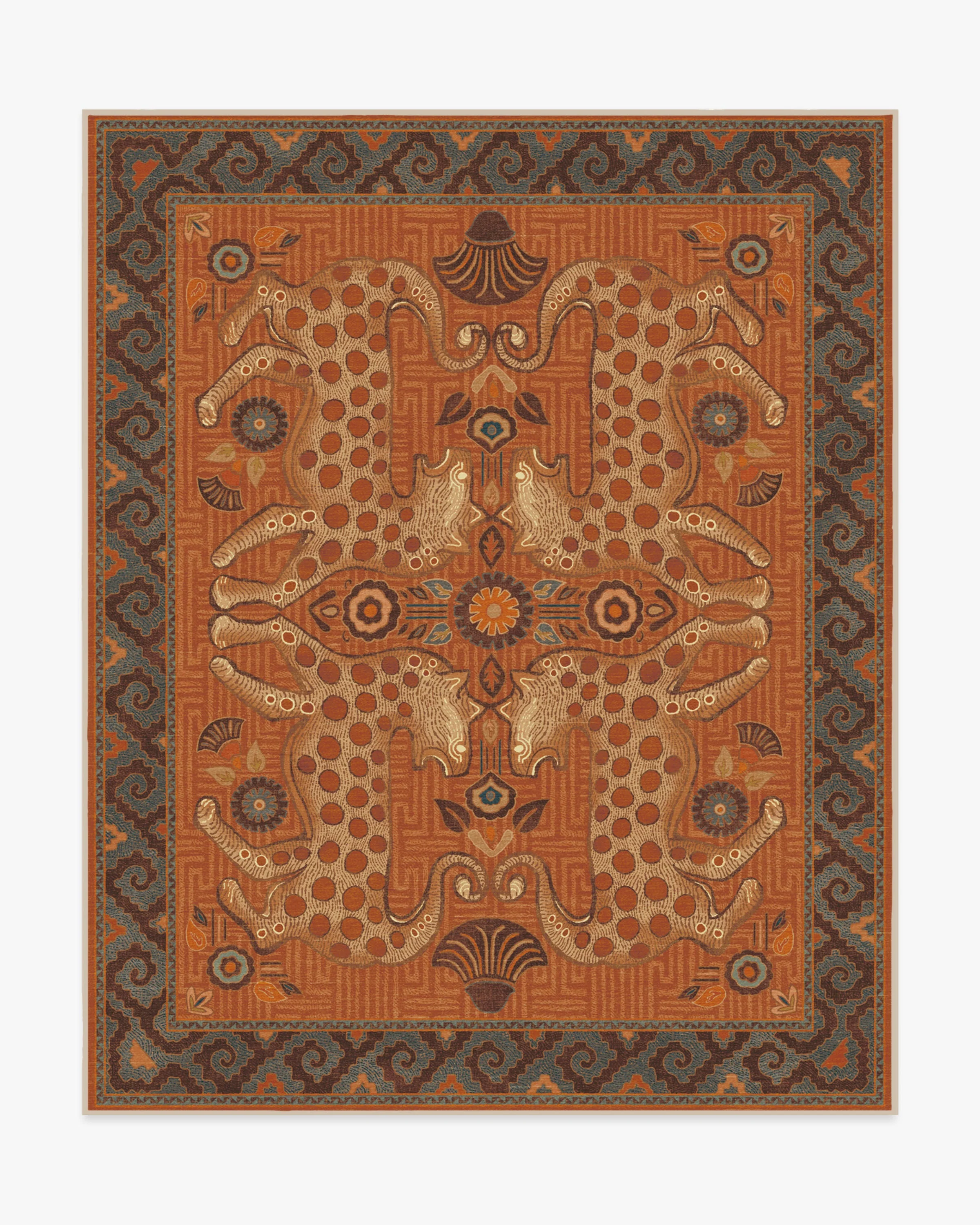 Eartha Terracotta Flatwoven Rug by Justina Blakeney - Image 16