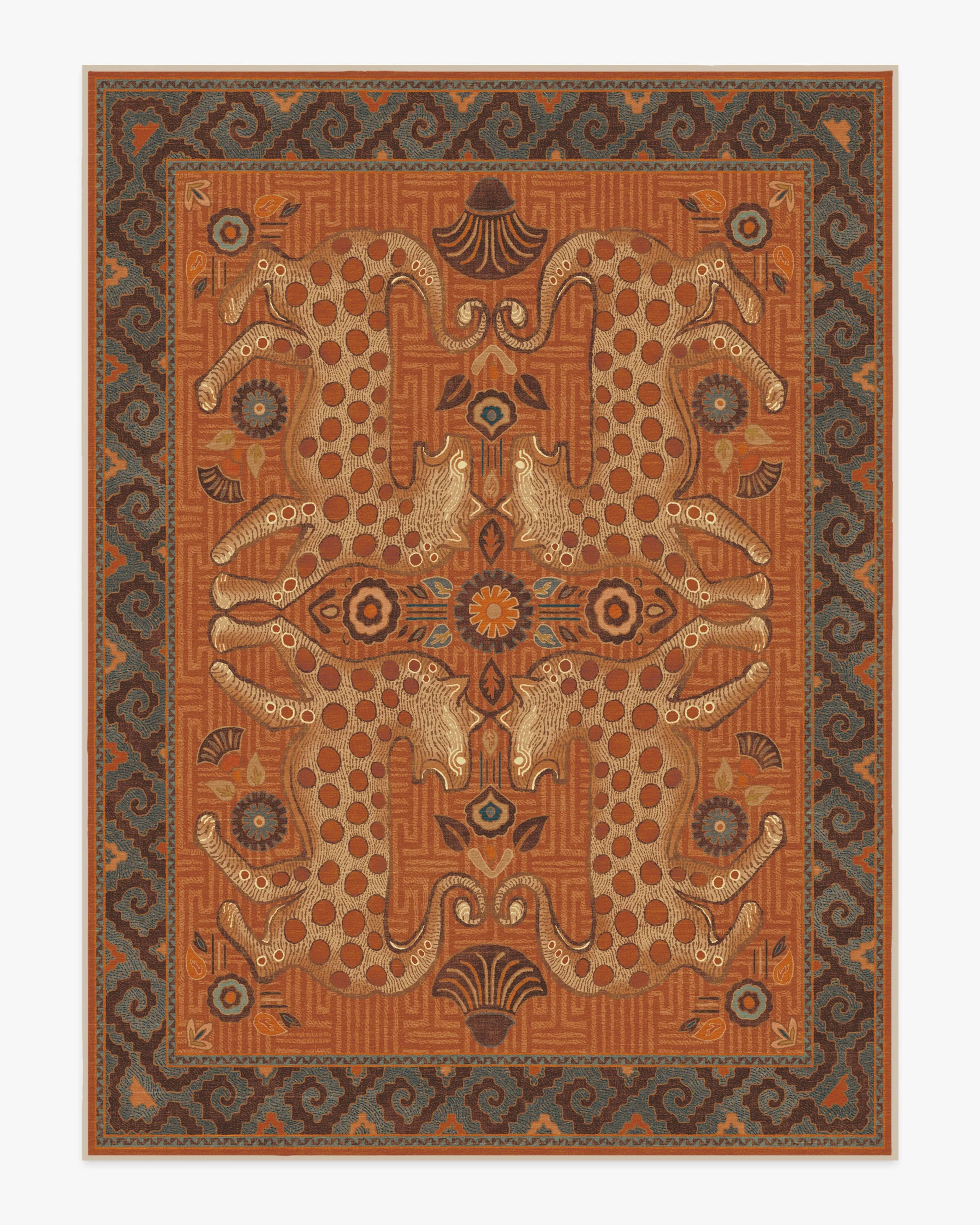 Eartha Terracotta Flatwoven Rug by Justina Blakeney - Image 17
