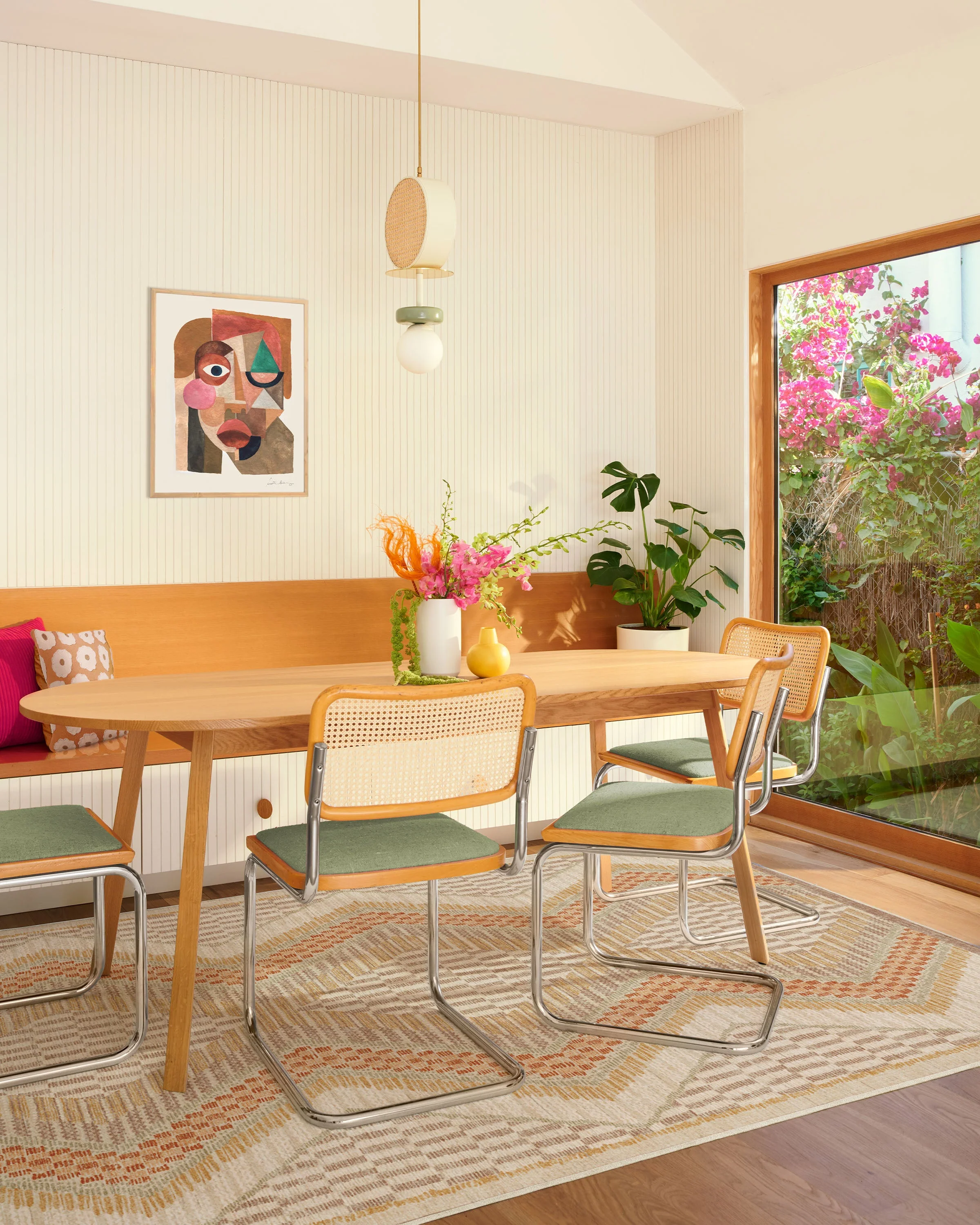 Etta Natural & Terra Flatwoven Rug by Justina Blakeney - Image 3
