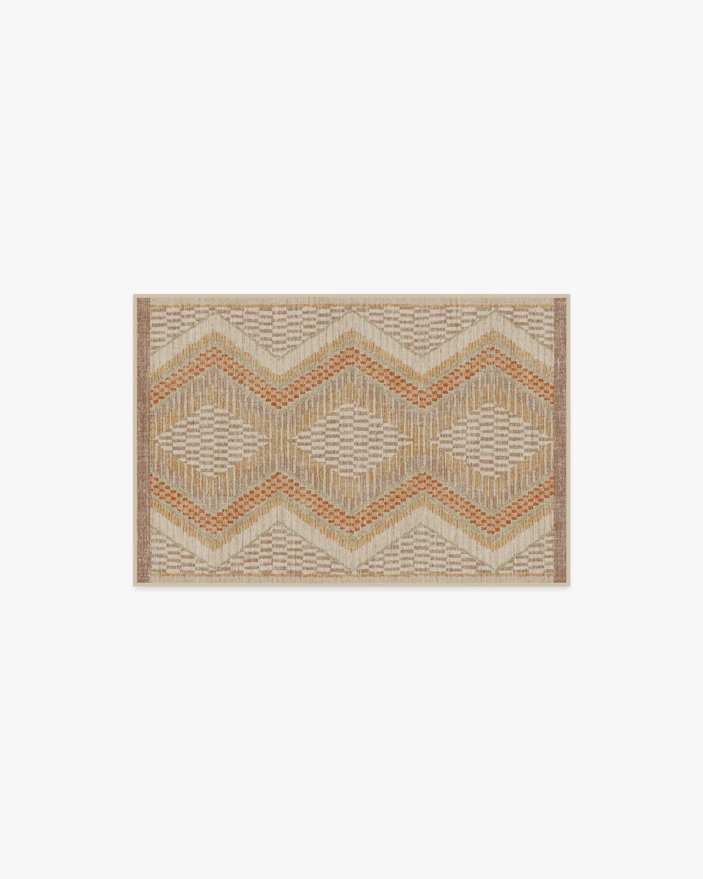 Etta Natural & Terra Flatwoven Rug by Justina Blakeney - Image 9