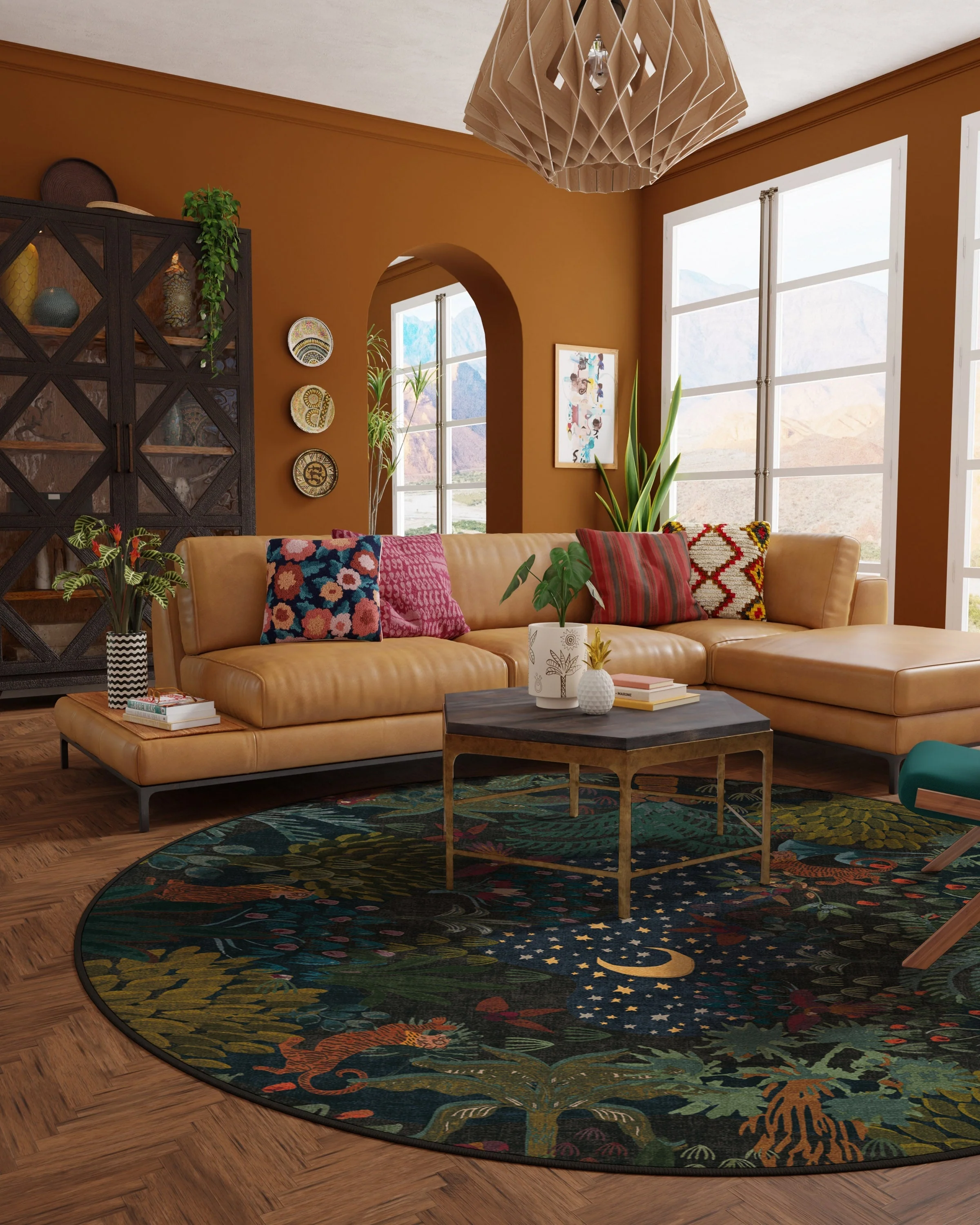 Josephine Midnight Rug by Justina Blakeney - Image 20