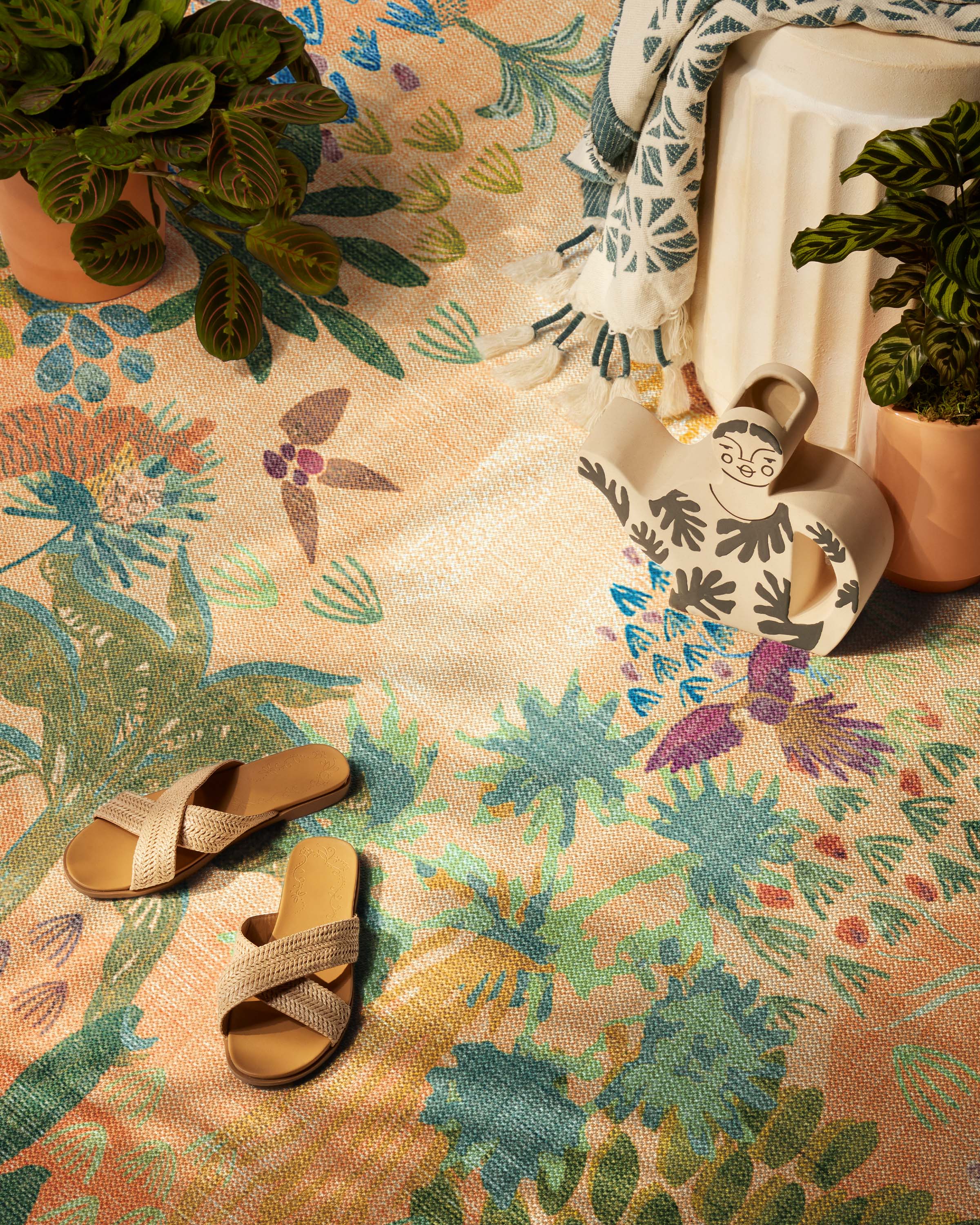 Josephine Sunrise Outdoor Rug by Justina Blakeney - Image 4