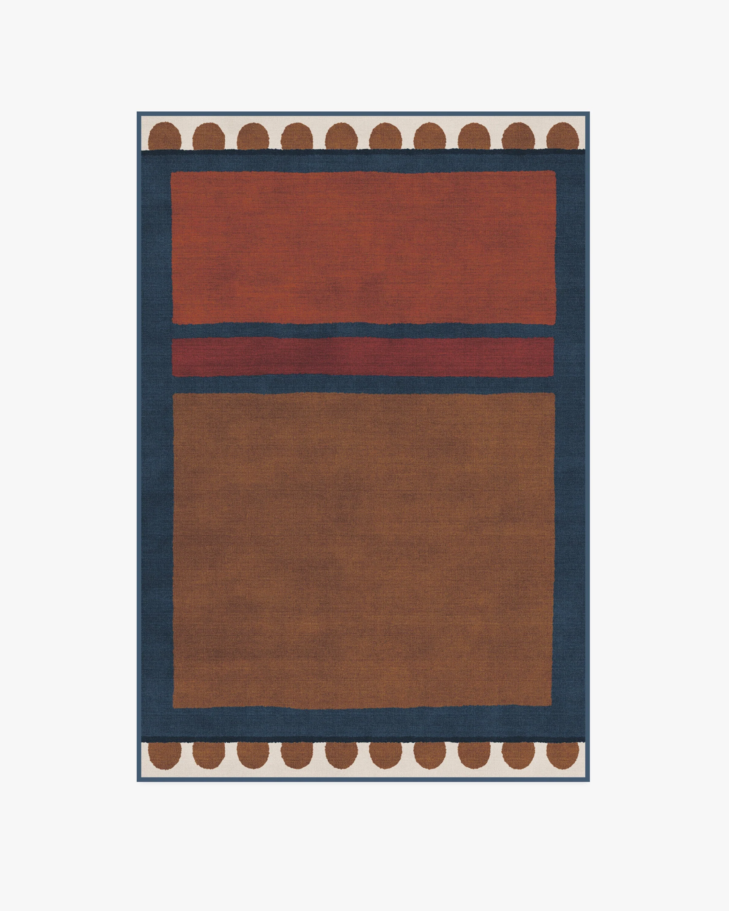 Nina Indigo & Rust Flatwoven Rug by Justina Blakeney - Image 14