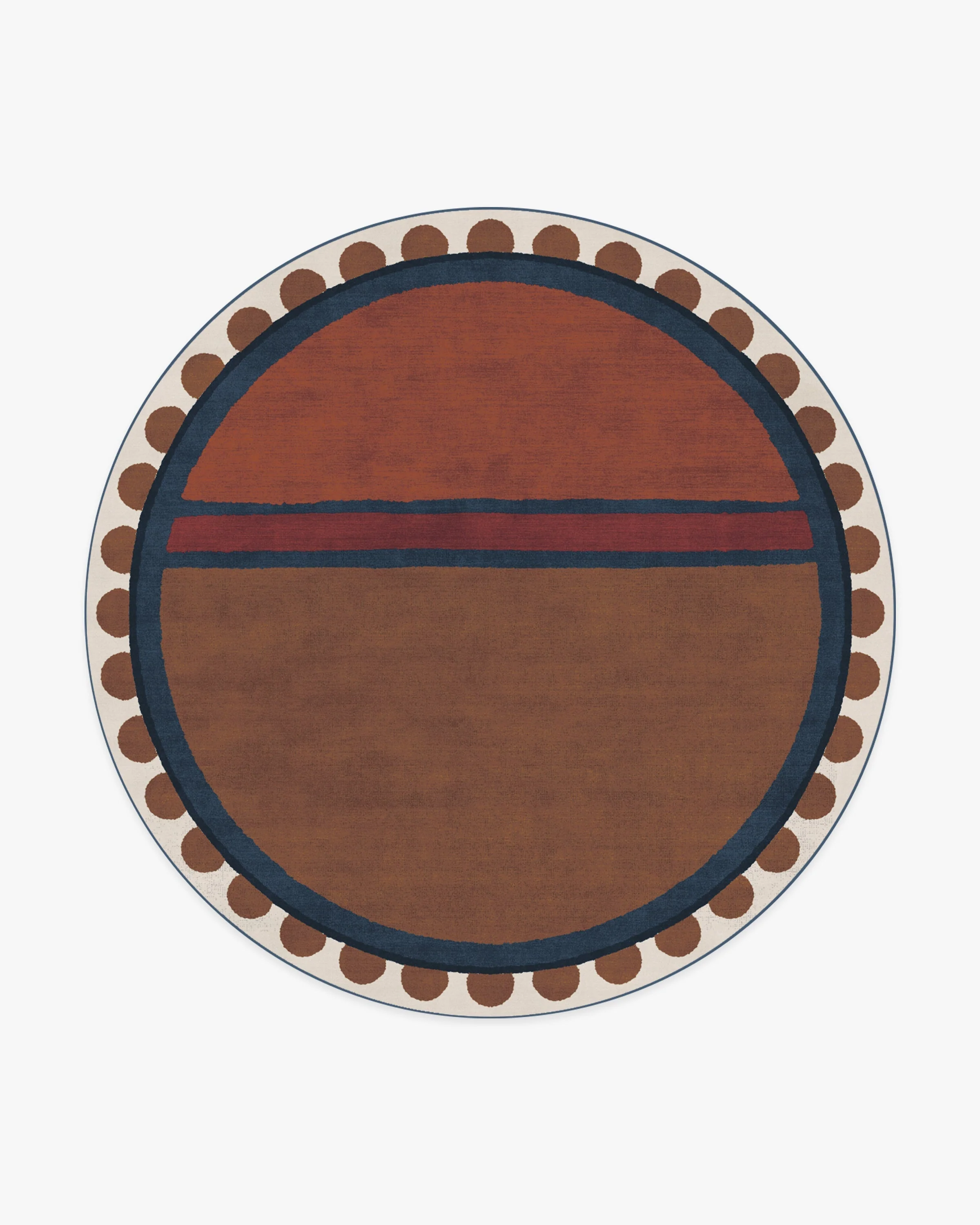 Nina Indigo & Rust Rug by Justina Blakeney - Image 13