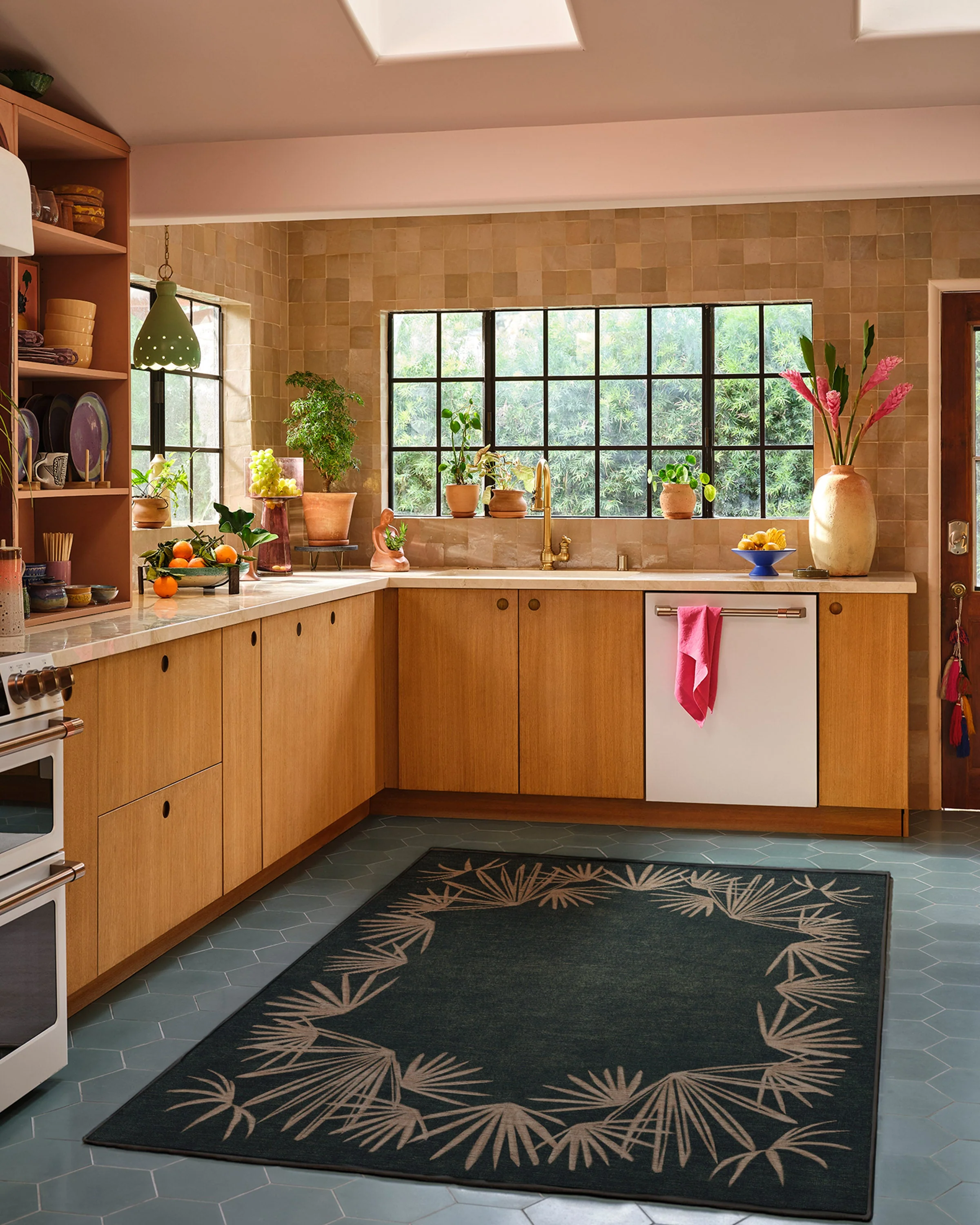 Tarsila Forest Flatwoven Rug by Justina Blakeney - Image 3