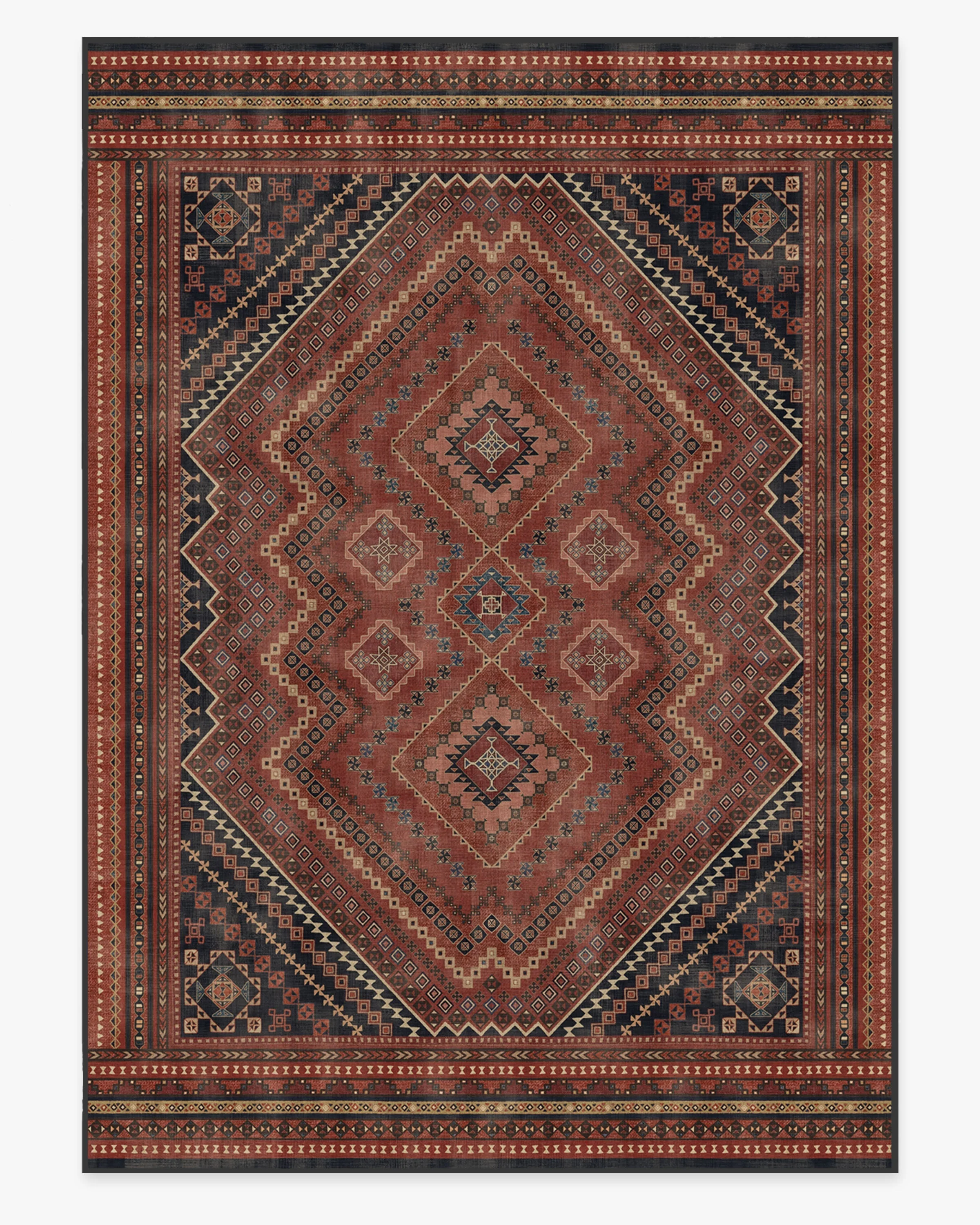 Kaden Amber Red Rug - Image 14