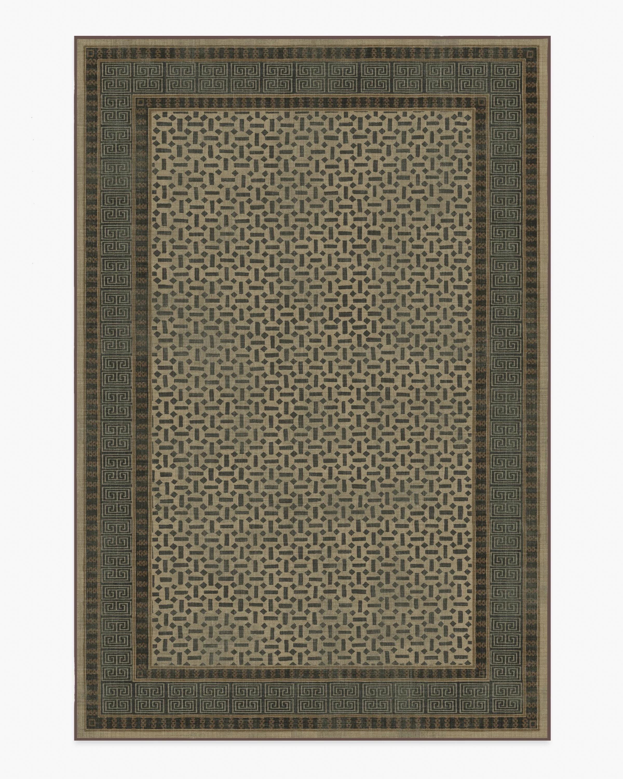 Kairos Charcoal & Tan Rug - Image 8