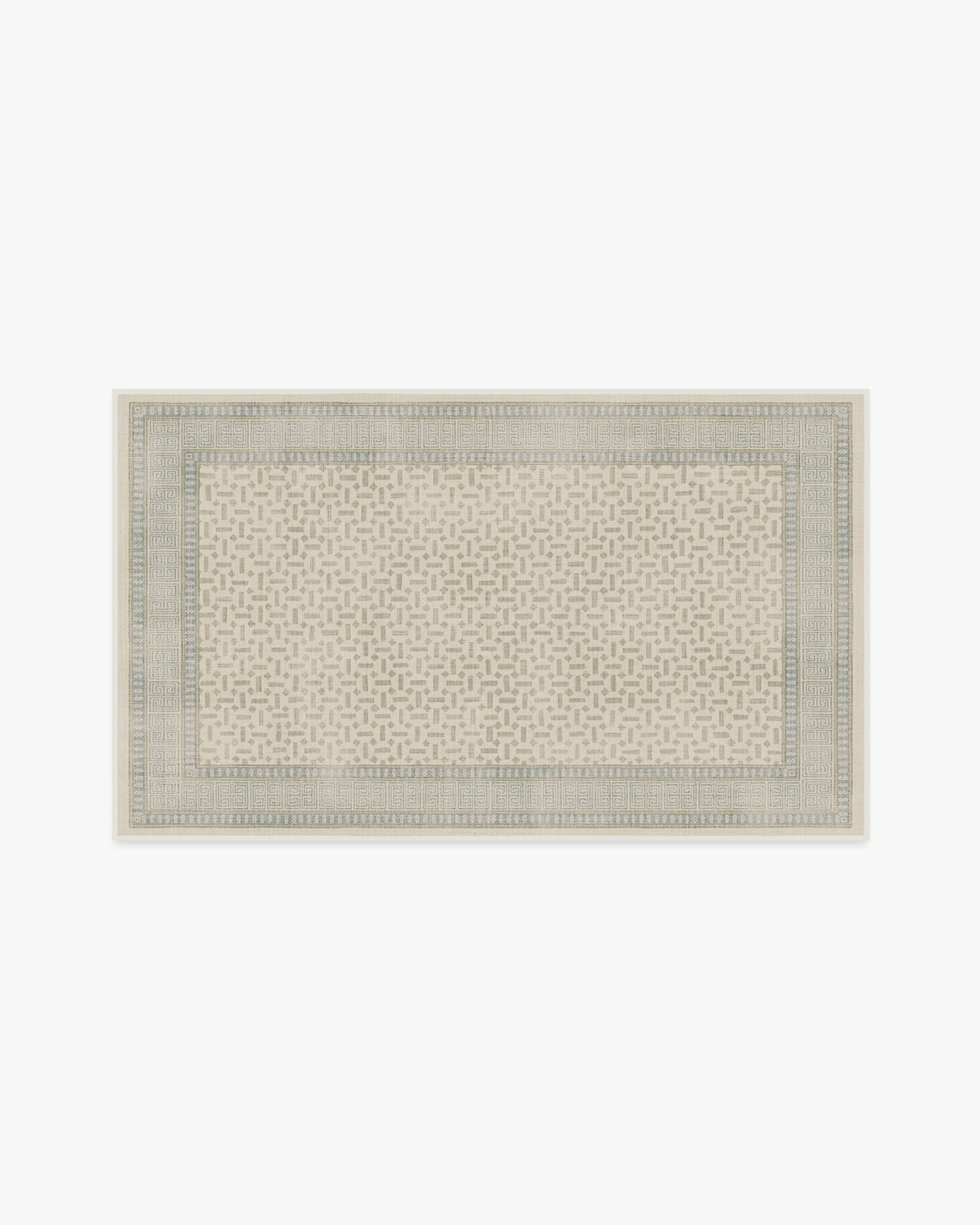 Kairos Ivory & Blue Rug - Image 14